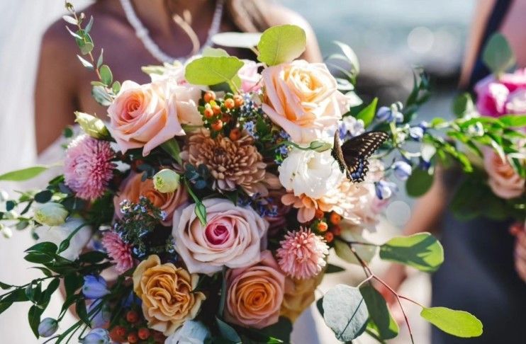 Tulips Floral Design | Westbrook, CT bride's bouquet