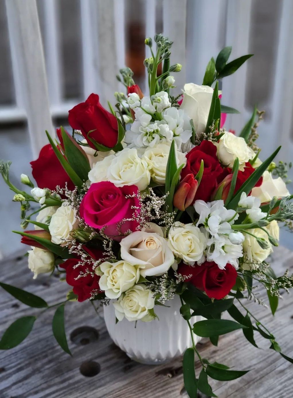 Tulips Floral Design located in Westbrook, CT creates beautiful floral designs for everyday occasions.