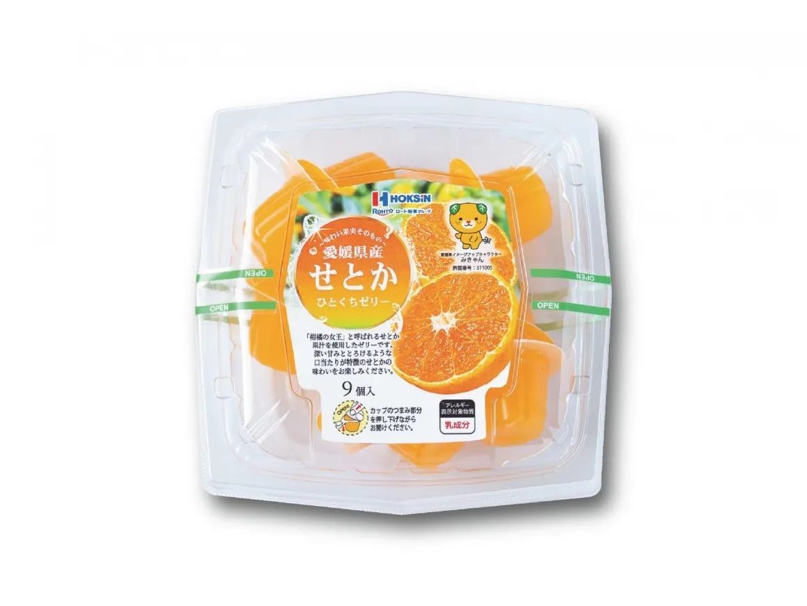 日本進口 北辰食品「一口果凍系列」：嚴選日本各地美味素材(各種口味:哈密瓜 柑橘 草莓 葡萄 奇異果) 超好吃果凍