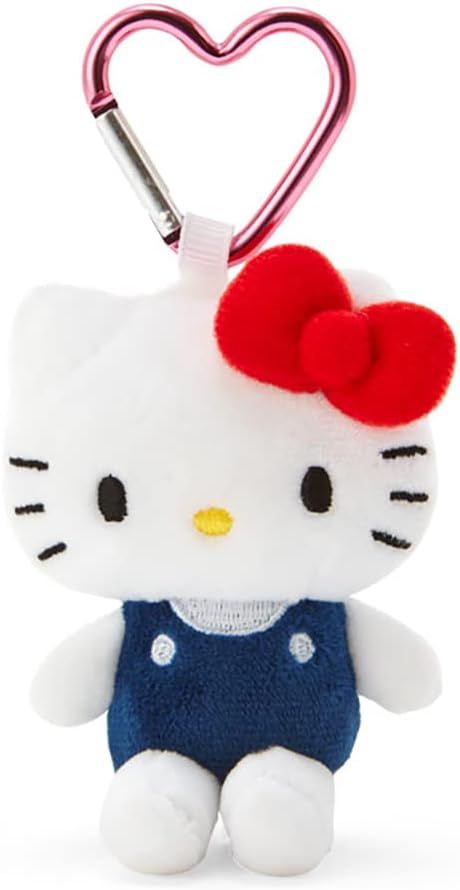 日本 原廠正版三麗鷗 HELLO KITTY愛心扣環吊飾--JISOO同款