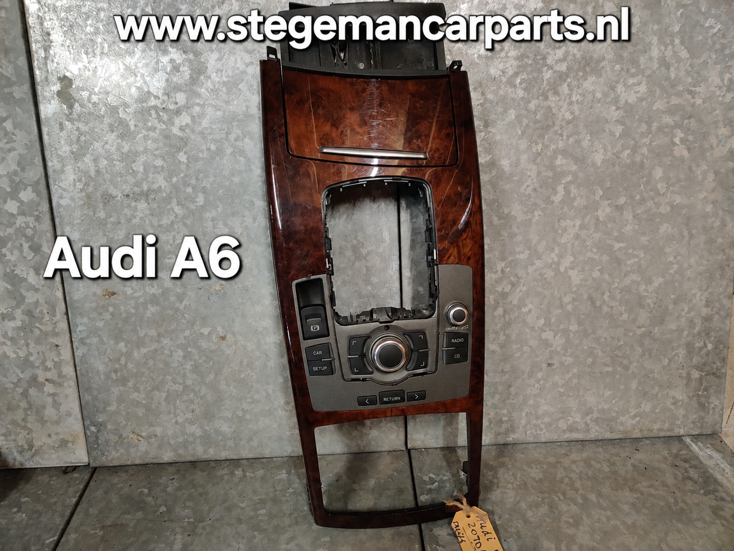 Middenconsole, Audi A6 onderdelen volop verkrijgbaar bij Stegeman Car Parts in Exel bij Lochem.