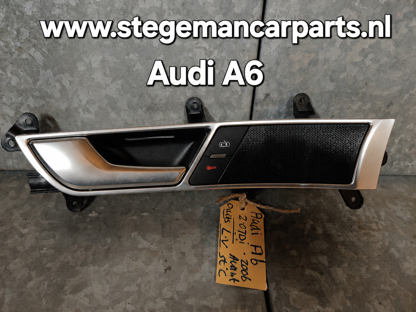 deur opener,  Audi A6 onderdelen volop verkrijgbaar bij Stegeman Car Parts in Exel bij Lochem.