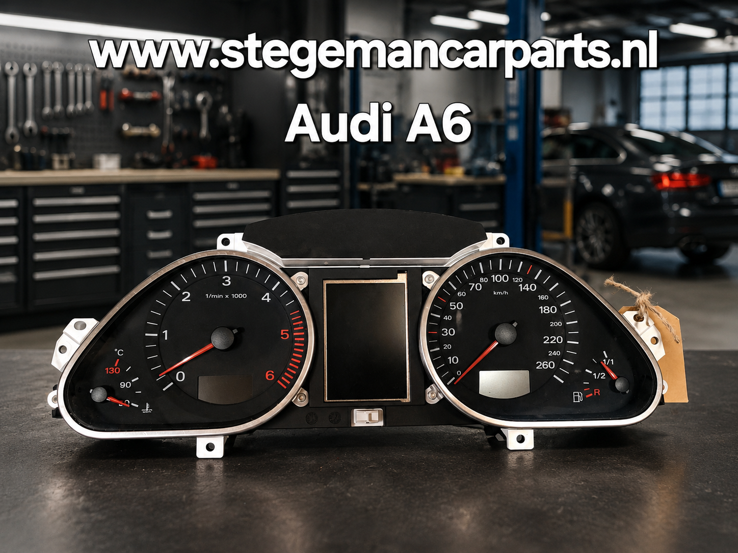Audi A6 kilometerteller te koop bij Stegeman Car Parts in Exel bij Lochem.