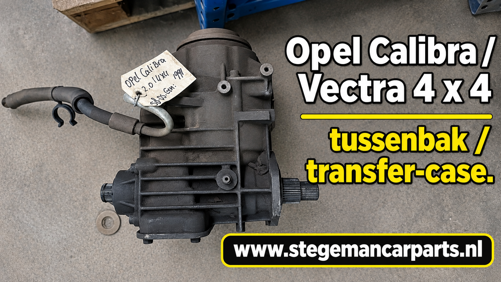 Opel Calibra, Opel Vectra tussenbak / transfer-case van een 4x4 model.
