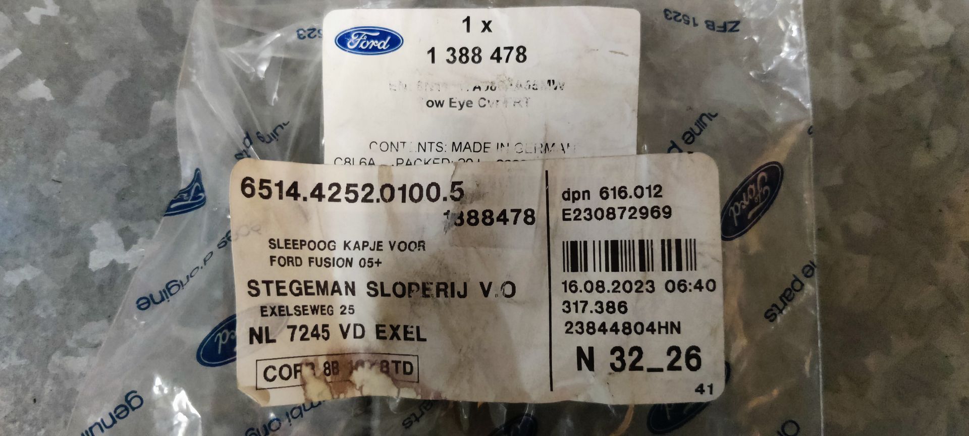 Renault Kangoo en Ford Fusion bij www.stegemancarparts.nl