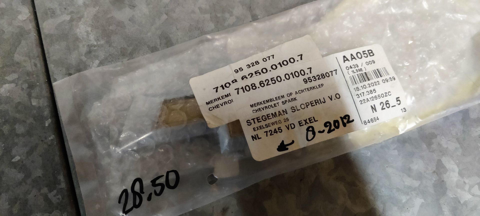 Chevrolet Spark bij Stegeman Car Parts Exelsweg 25 7245VD Laren bij Lochem