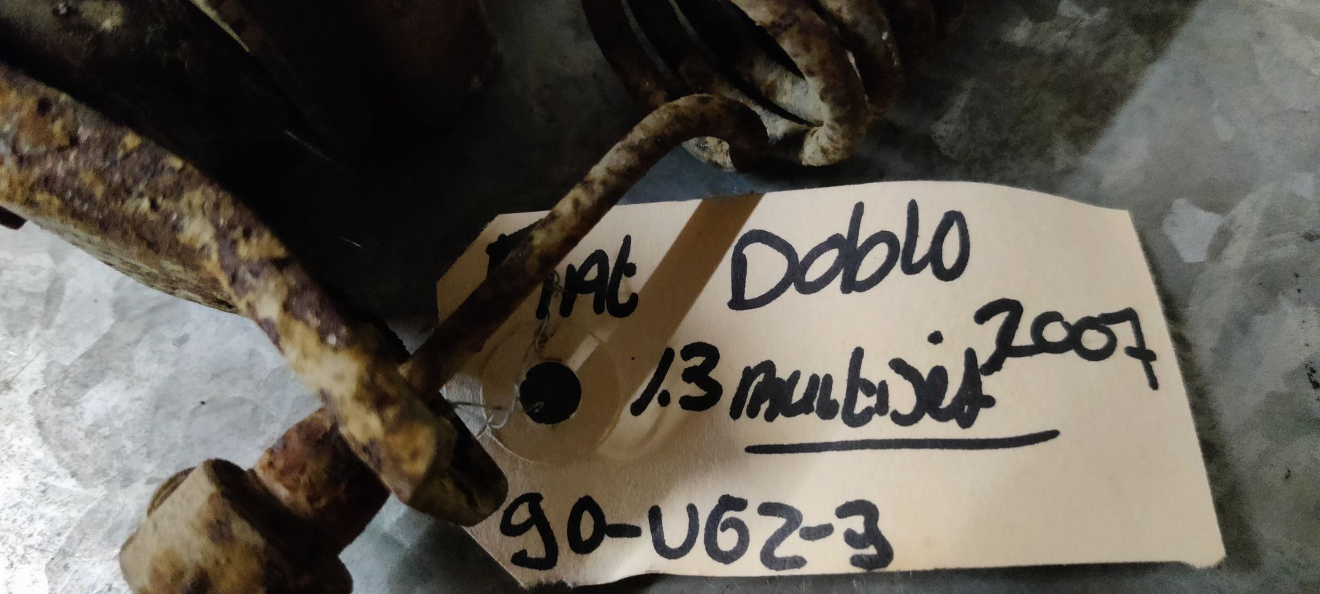 Remdrukverdeler Fiat Doblo.