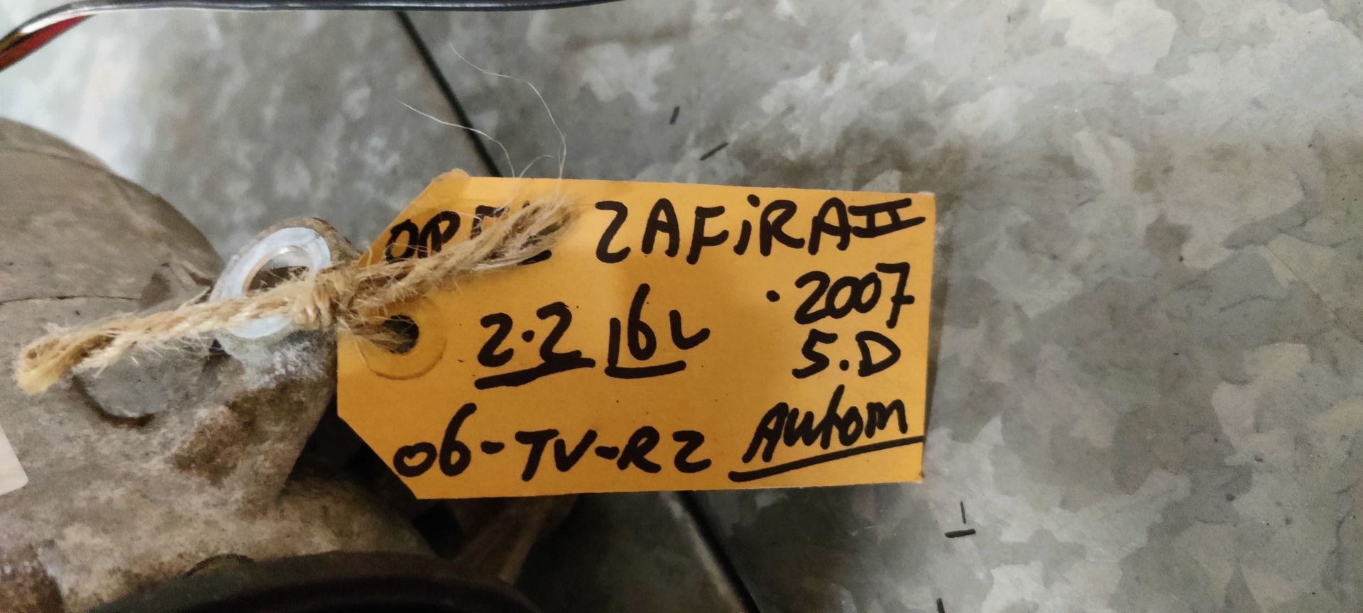 Zafira airco.
