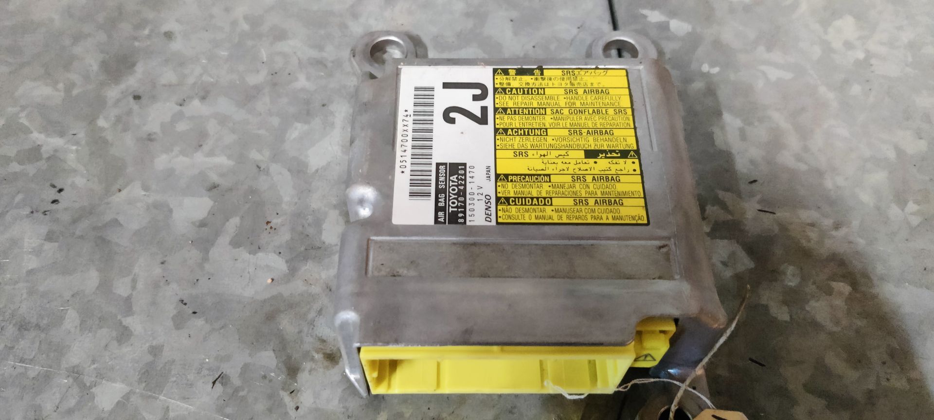 Airbag computer van een RAV4