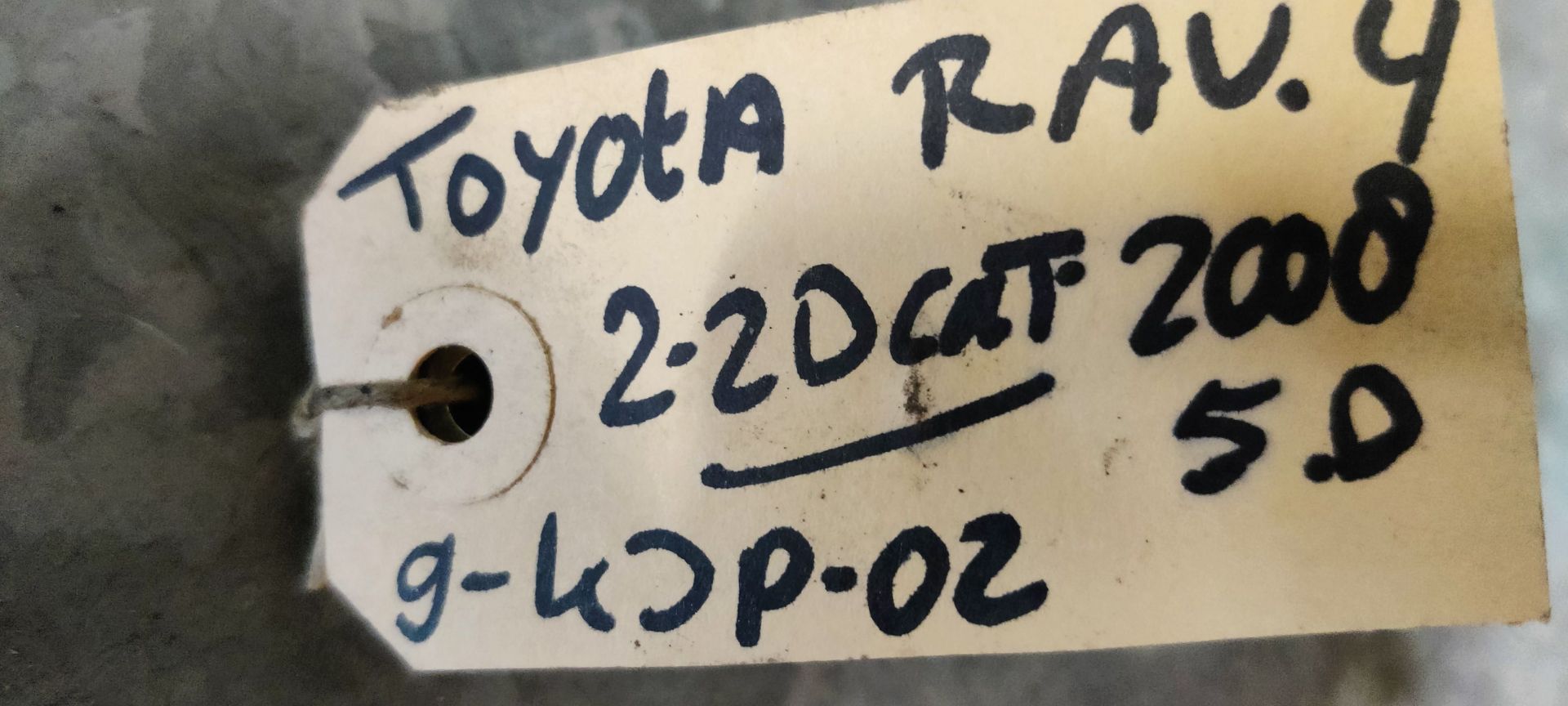 Toyota RAV 4 uit 2008.