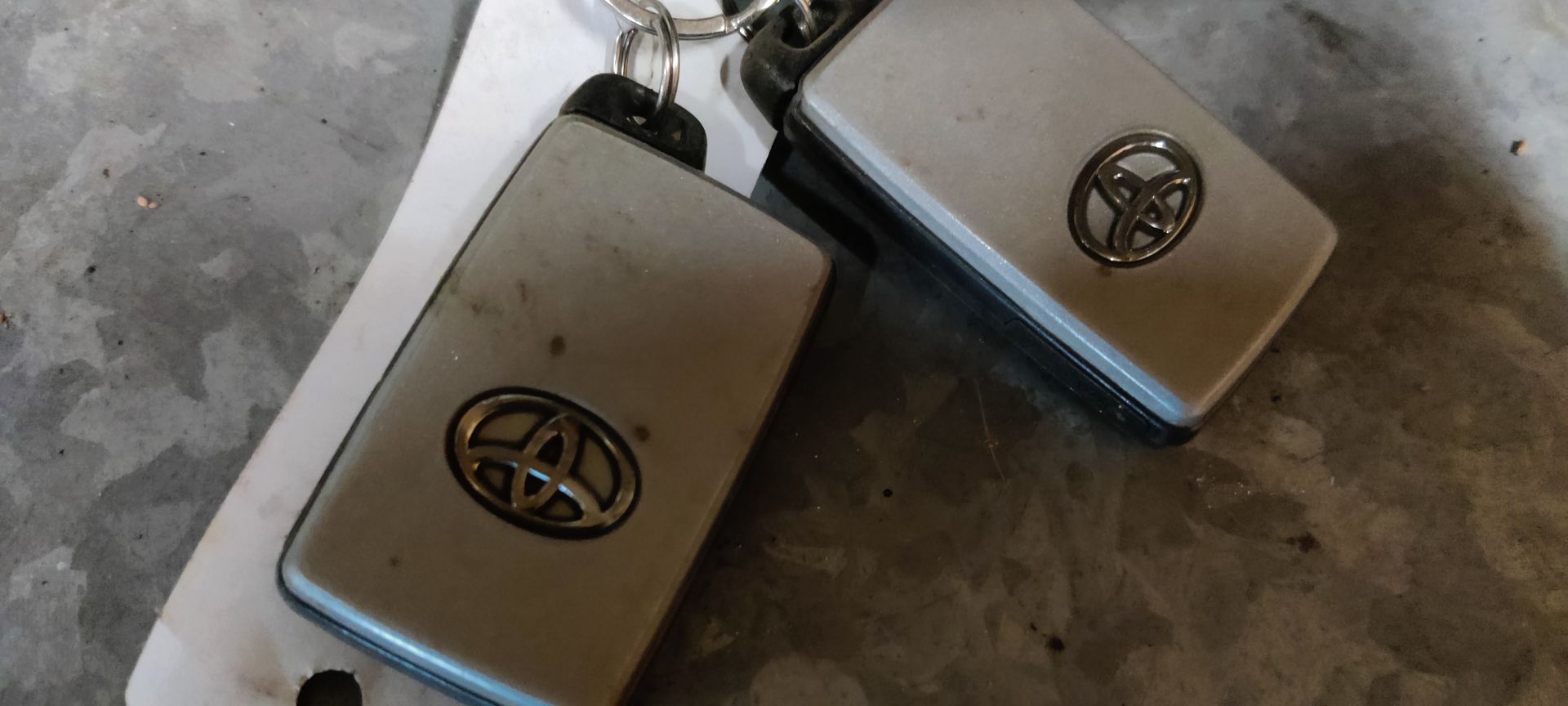 Rav4 contactslot met 2 sleutels en computer,