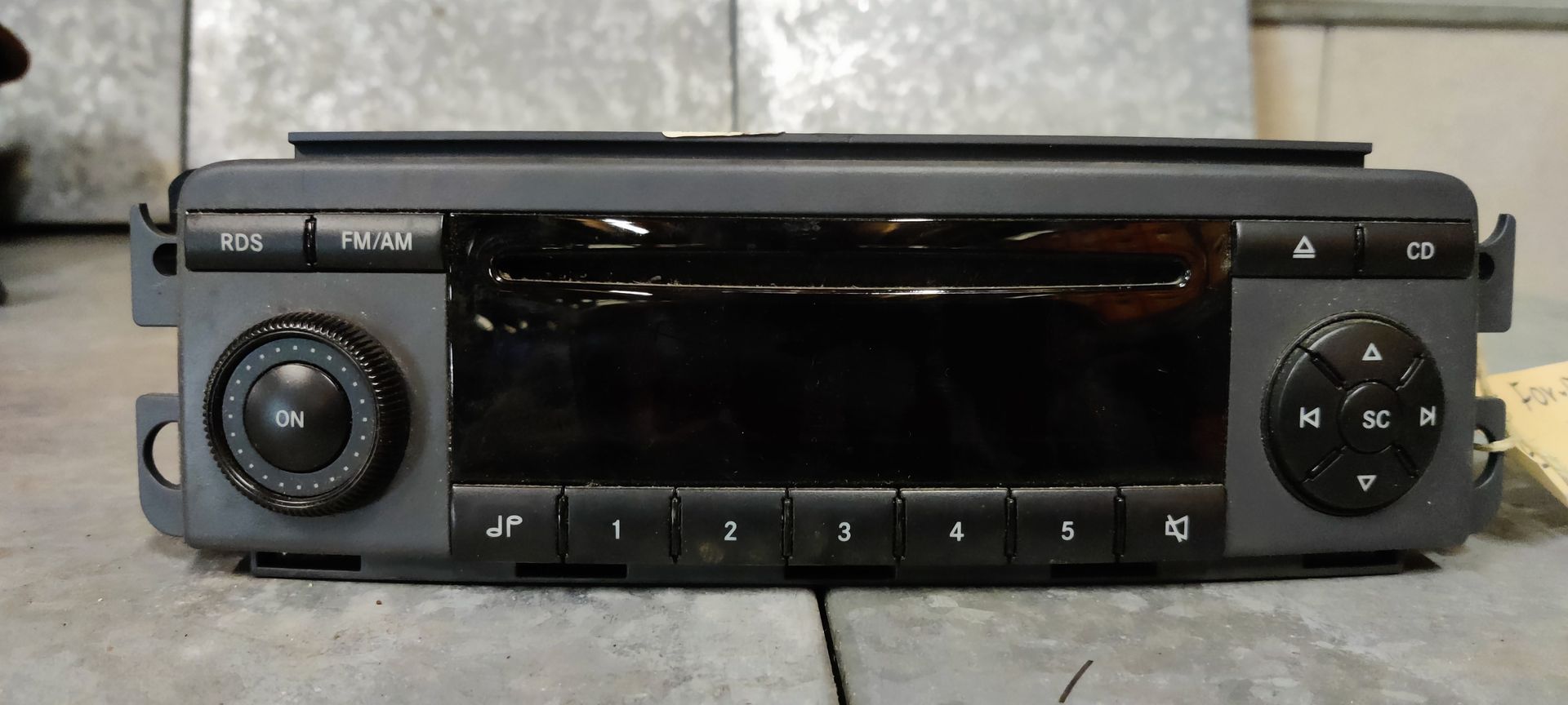 Smart ForFour radio cd speler