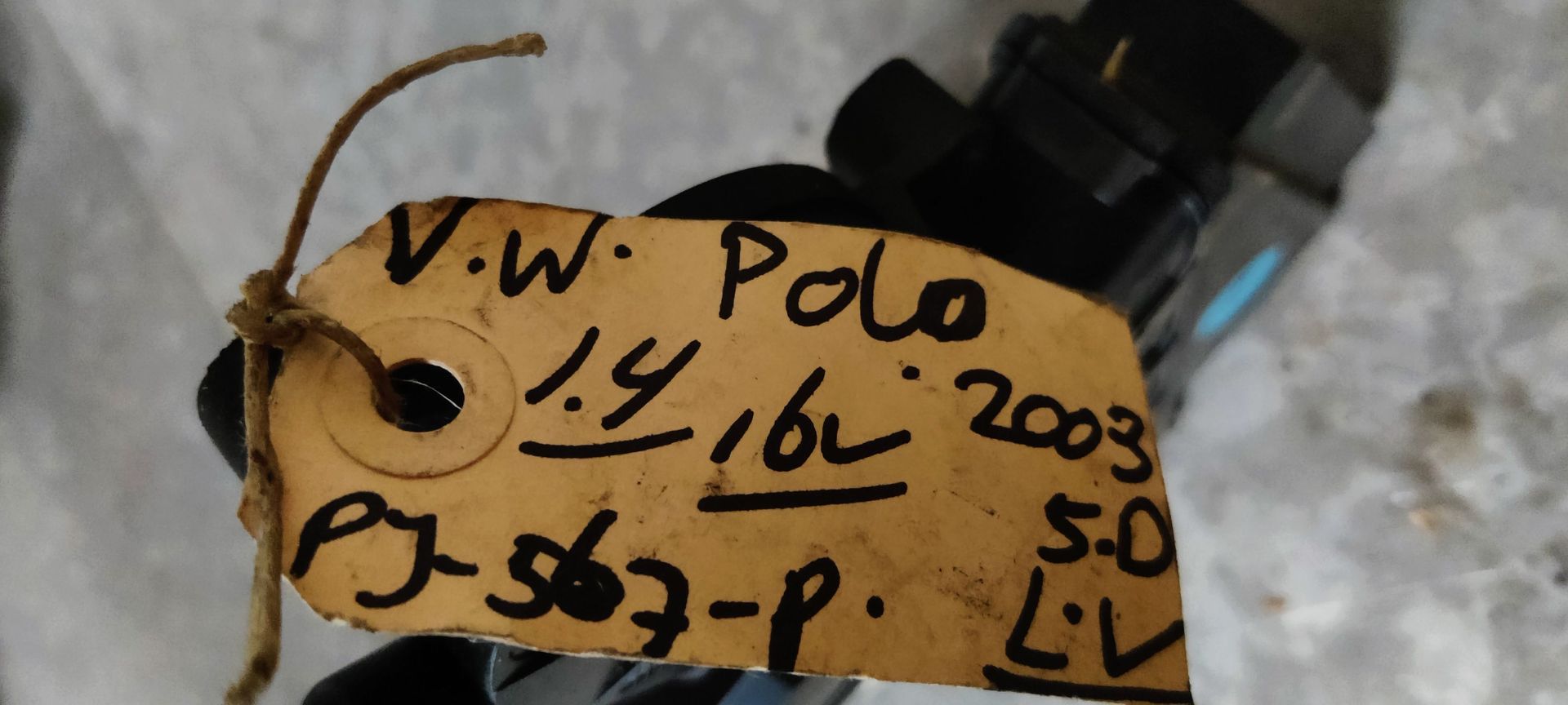 VW Polo rw motor