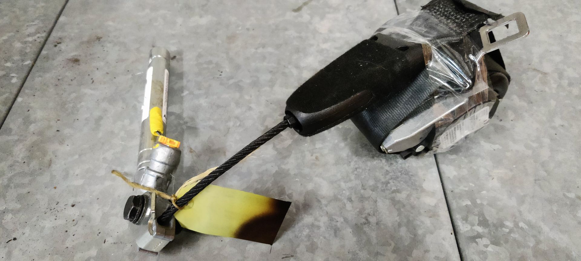 Alfa Romeo Mito rolgordel rechtsvoor.