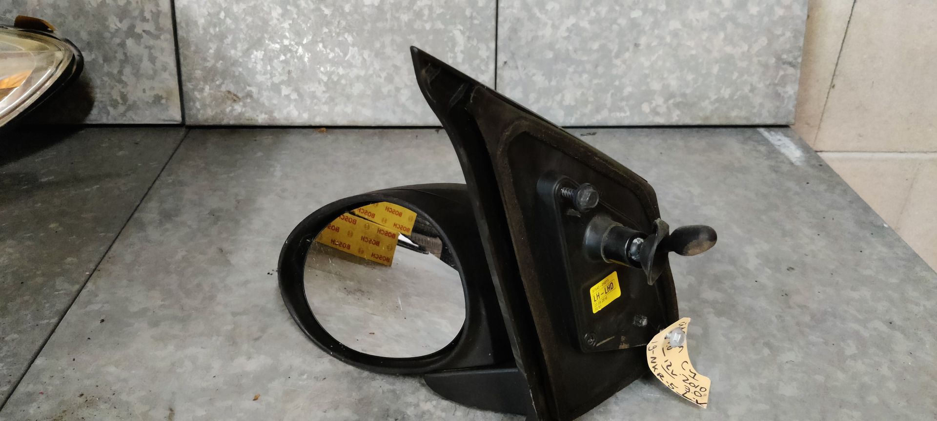 Citroen C1 linker spiegel.