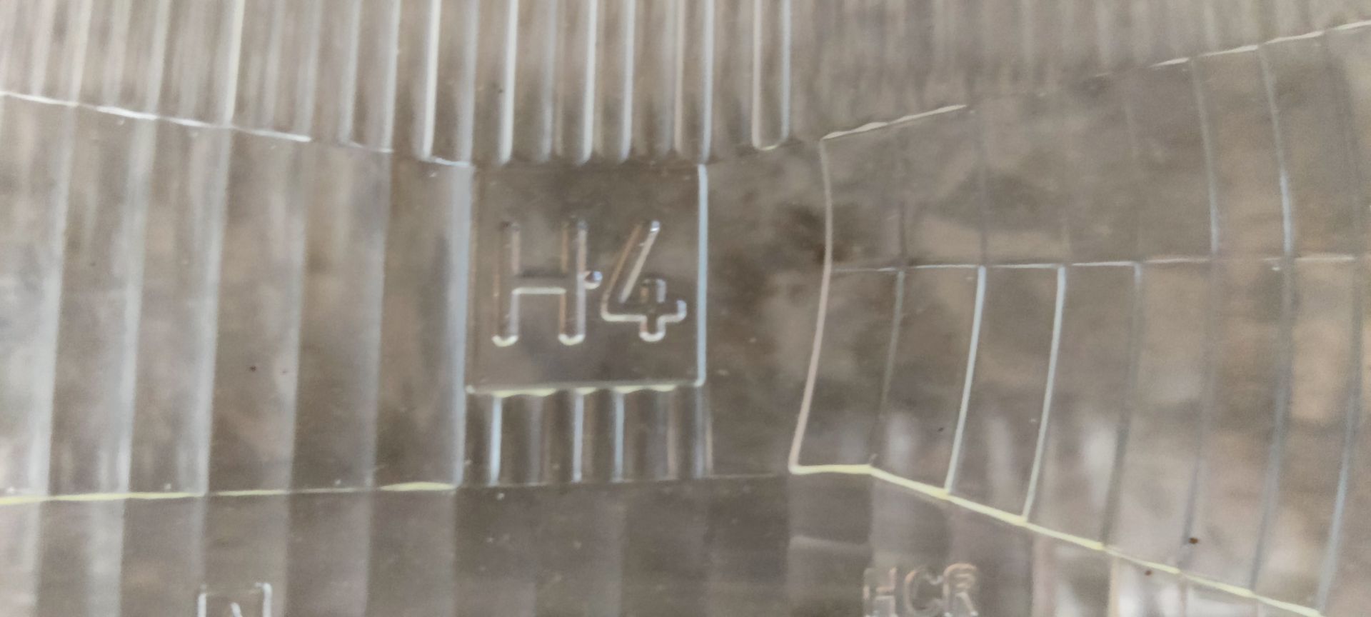 Opel Ascona C linker koplamp glas, nieuw