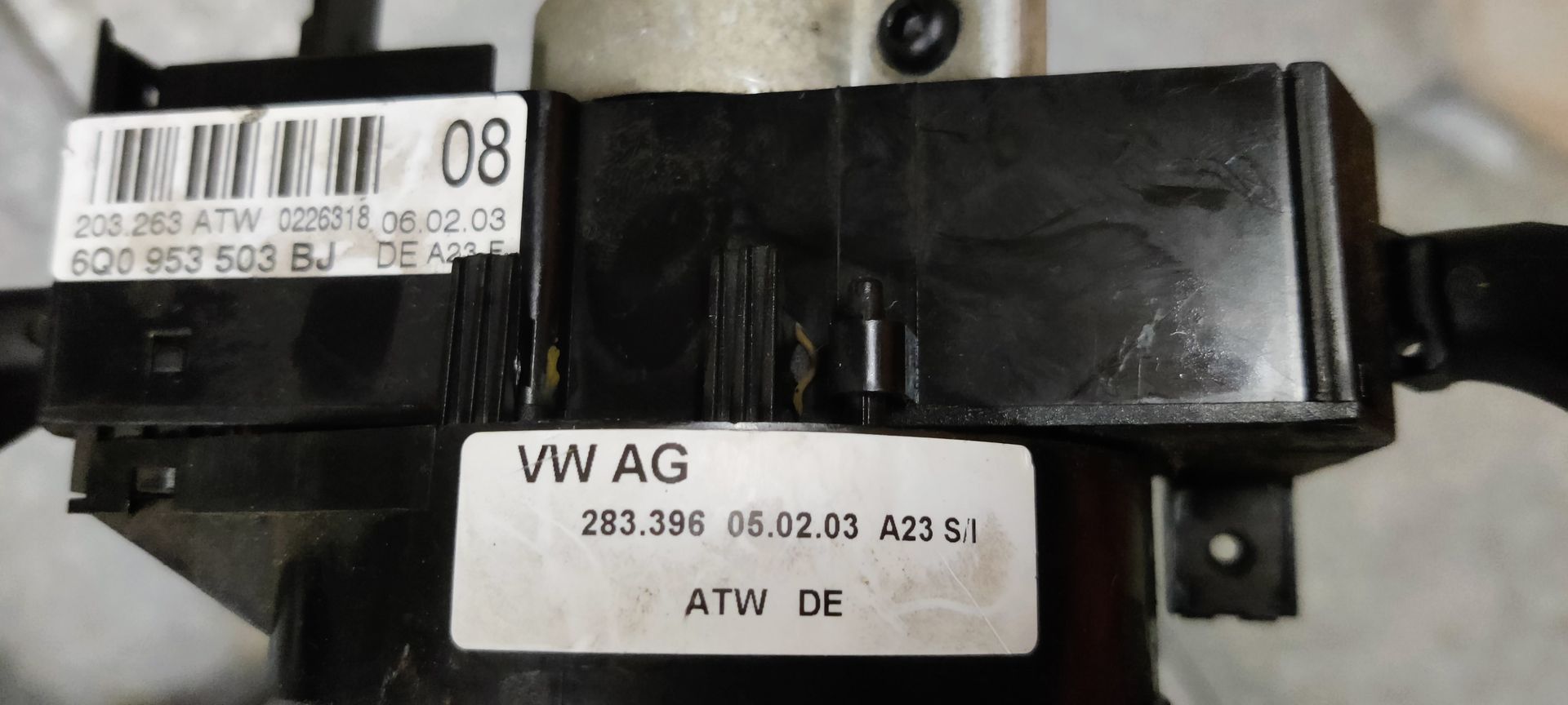 VW Polo gebruikte stuurkolomschakelaar.
