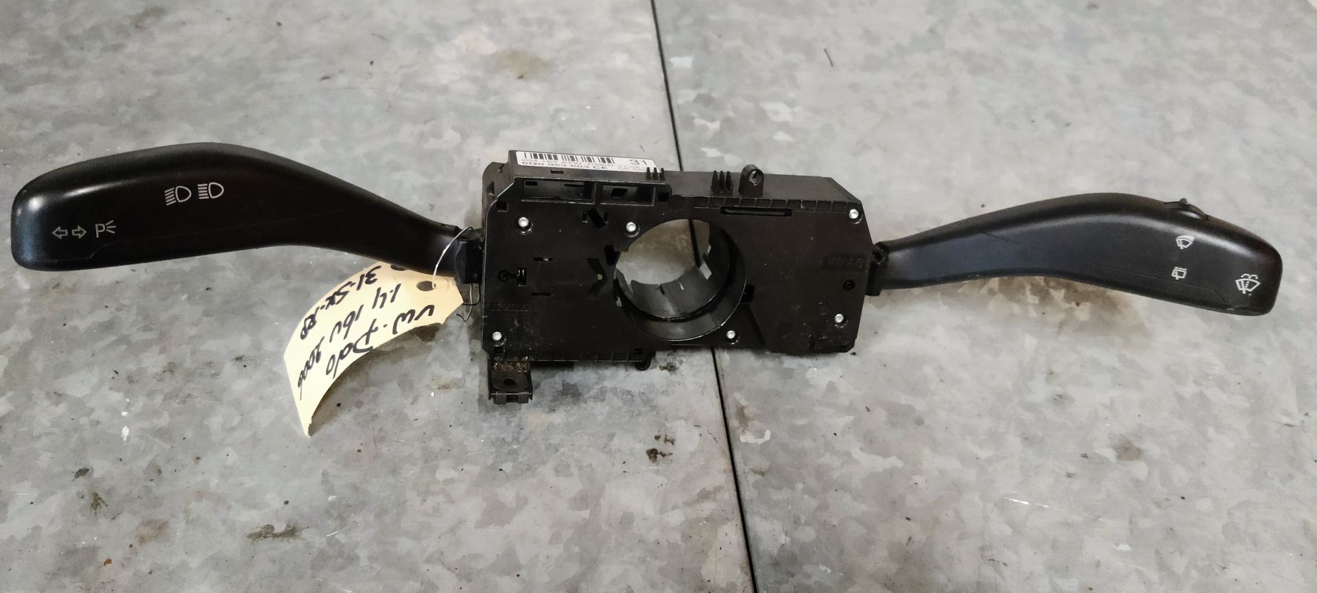 VW Polo gebruikte stuurkolomschakelaar.