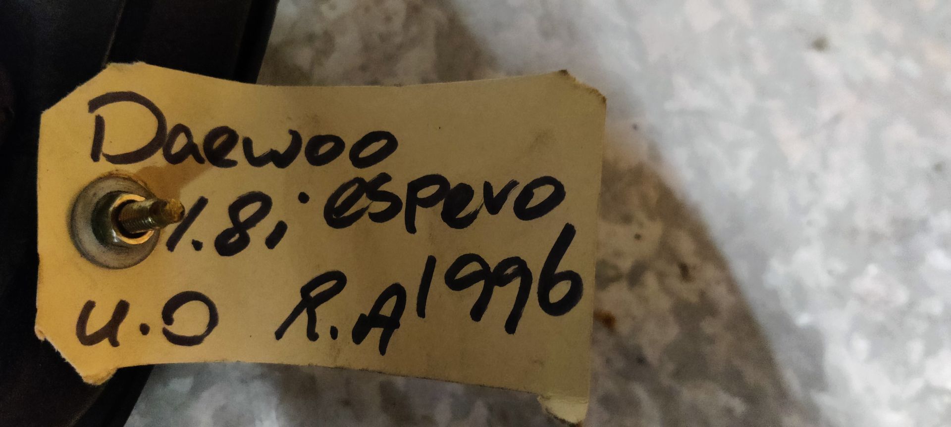 Daewoo onderdelen bij Stegeman Autosloperij te Exel