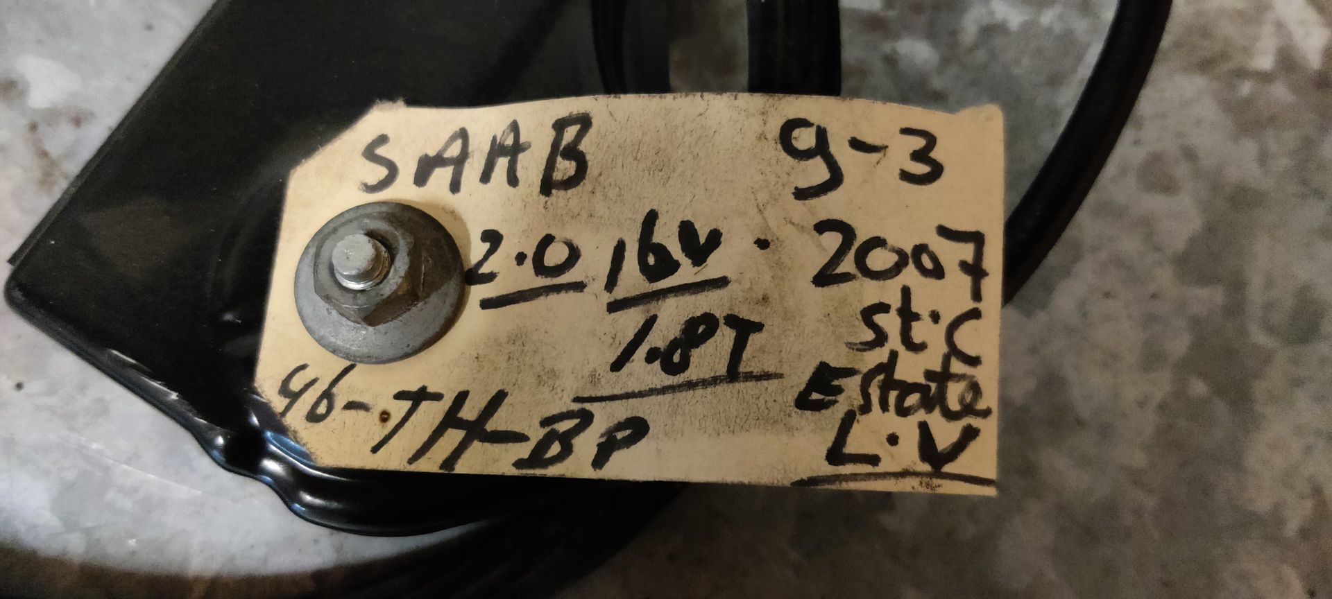Saab 93 raam onderdelen bij Stegeman Car Parts in Exel