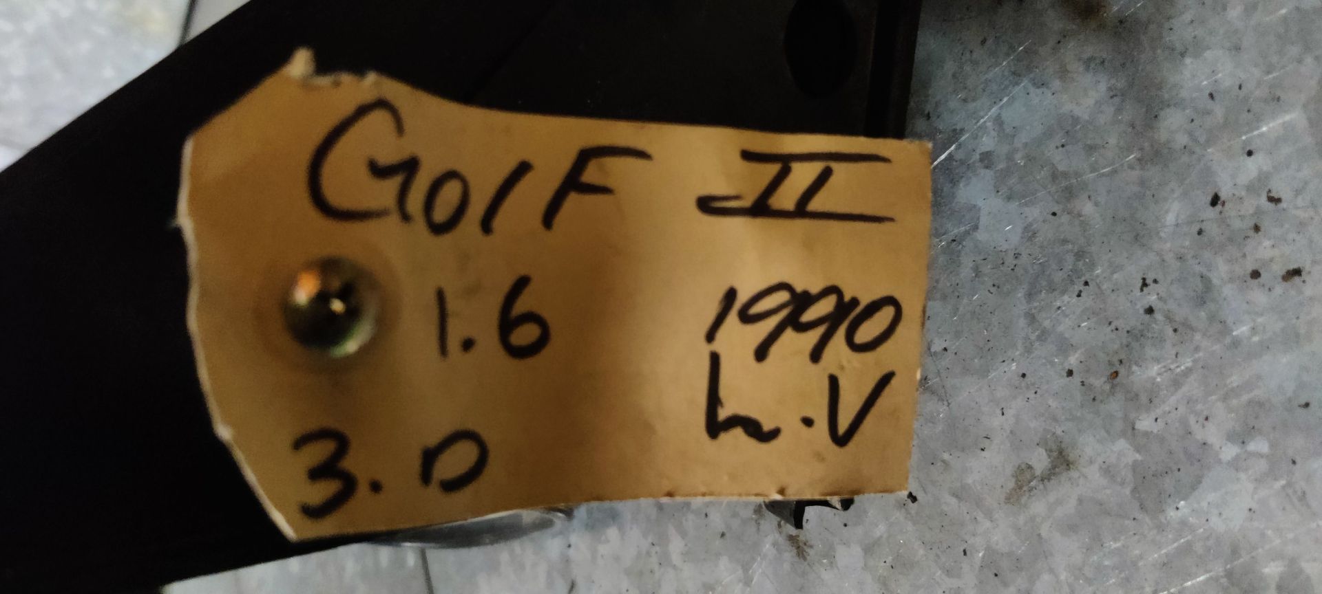 VW Golf 2 onderdelen bij Stegeman Autosloperij V.O.F.