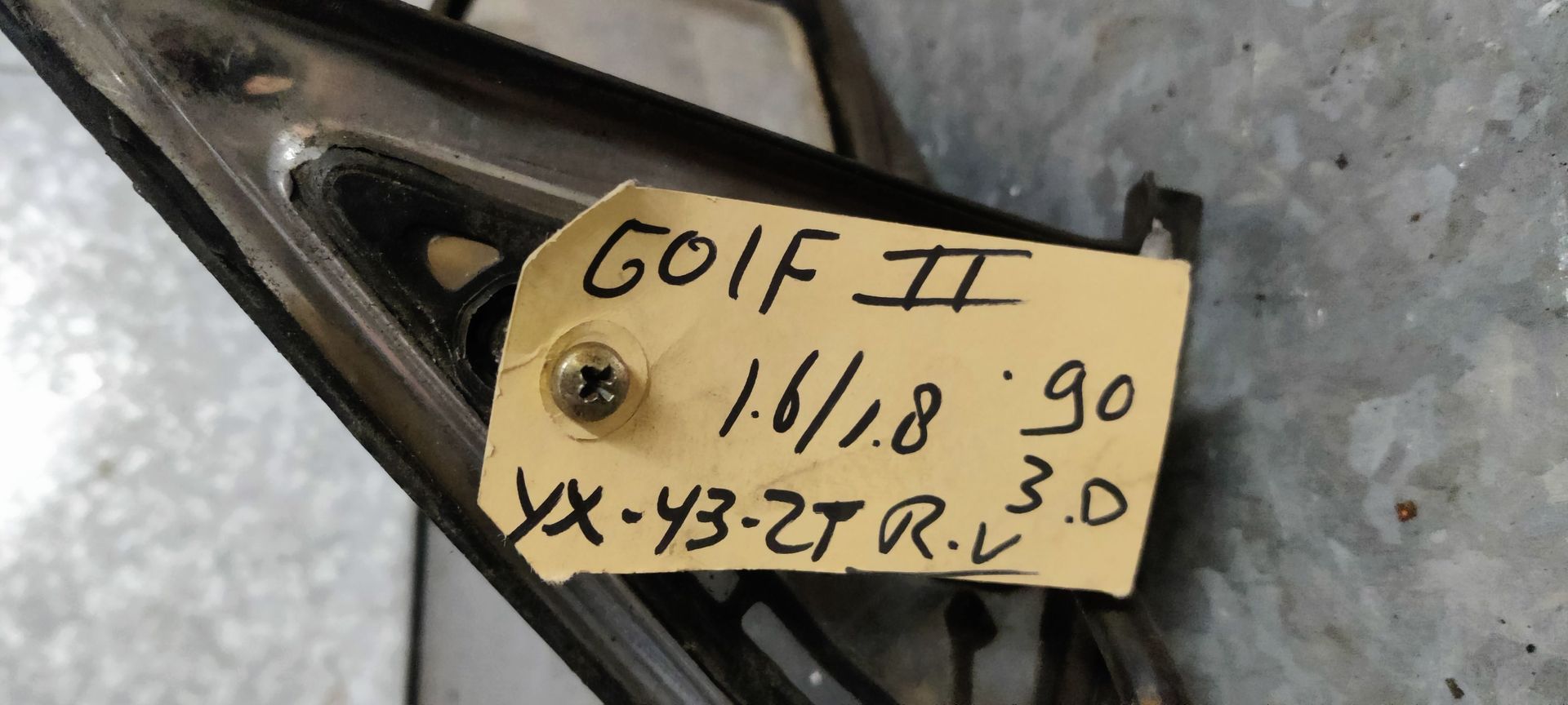 VW Golf 2 onderdelen bij Stegeman Autosloperij V.O.F.