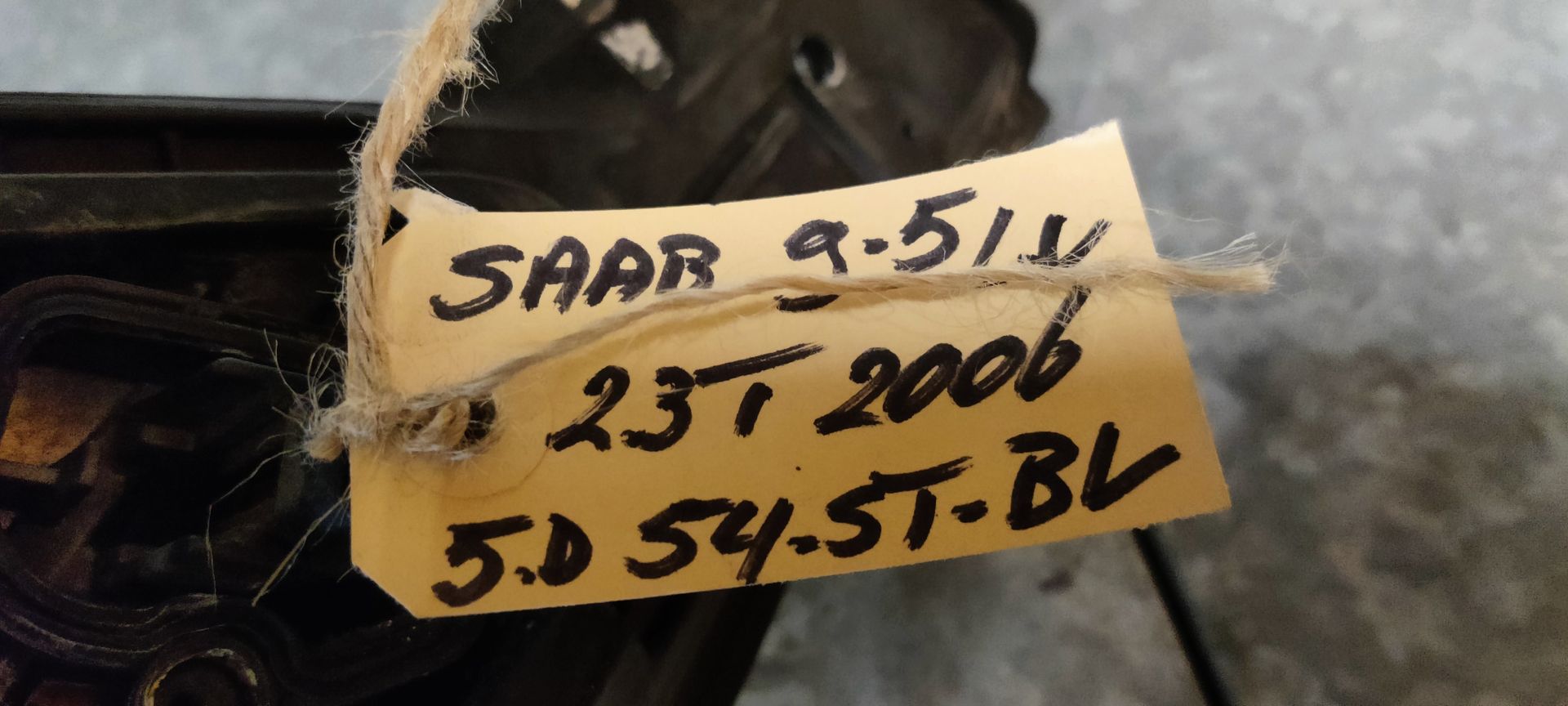Saab 9-5 onderdelen bij Stegeman Autosloperij V.O.F.