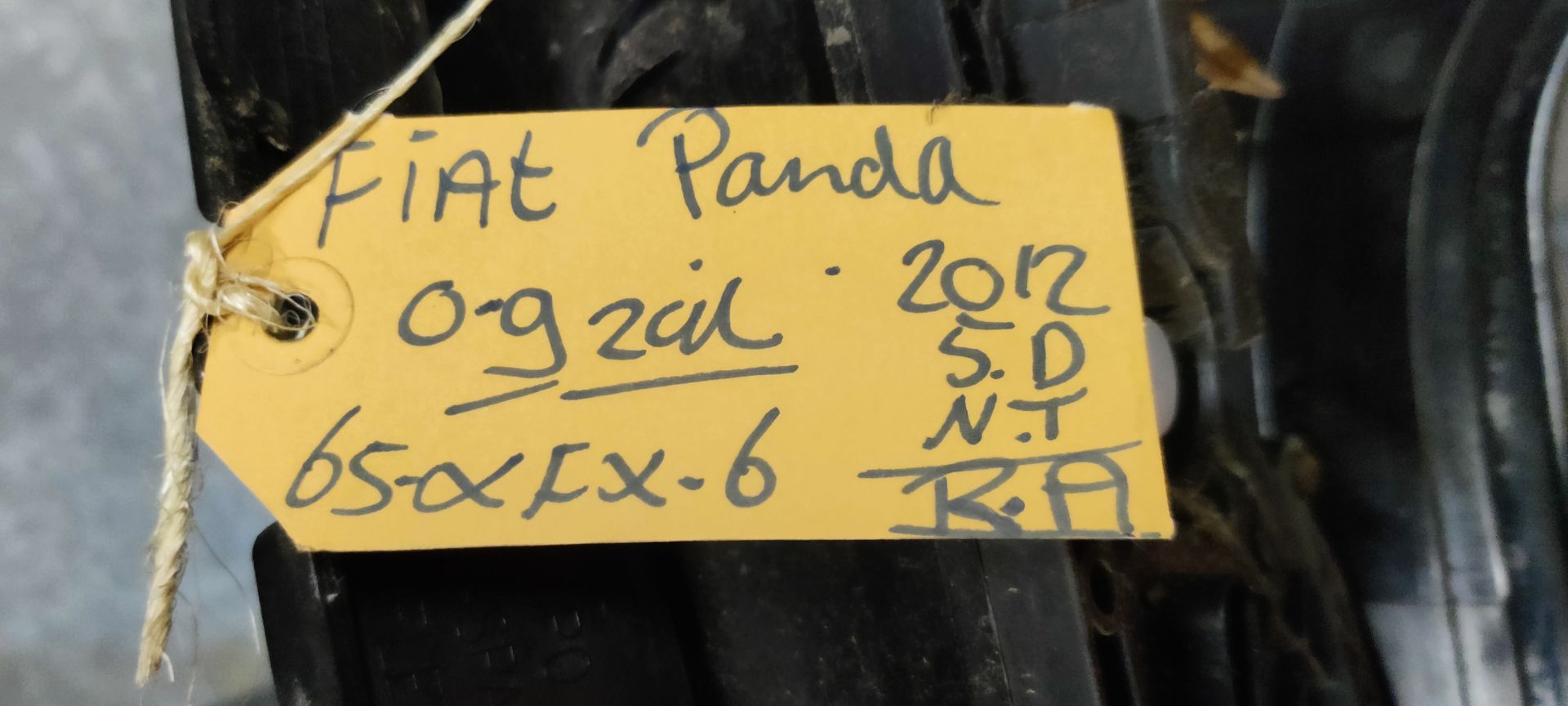 Fiat Panda onderdelen bij Stegeman Autosloperij V.O.F. in Exel bij Laren (GLD).