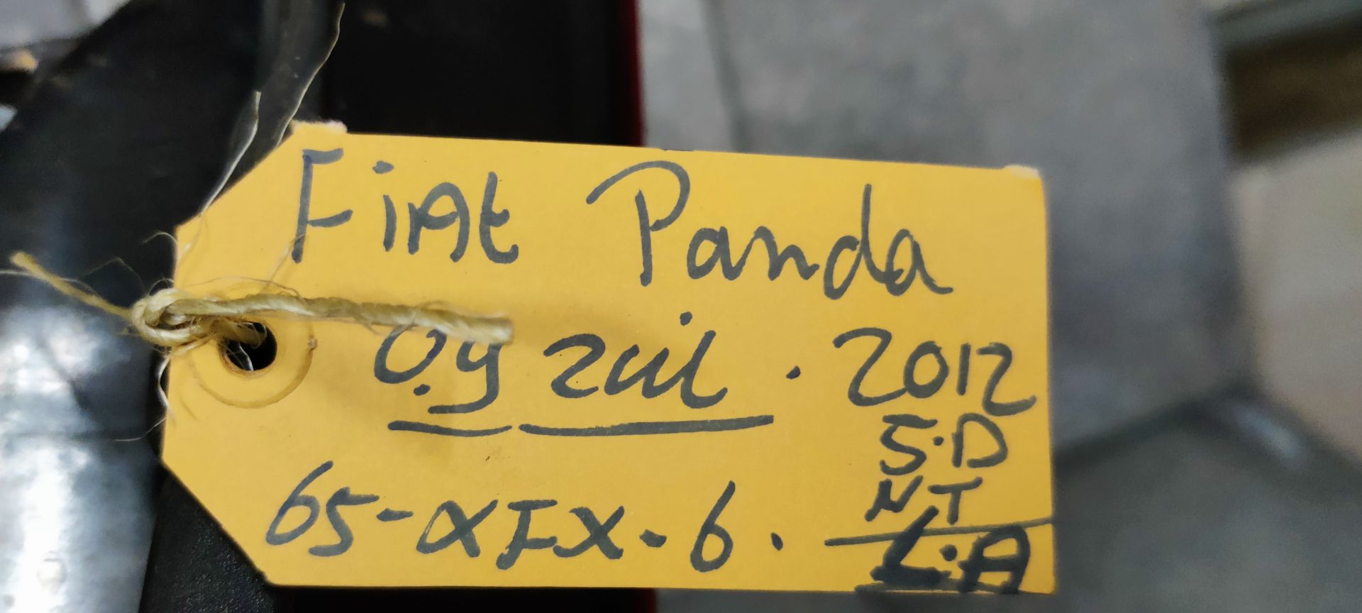 Fiat Panda onderdelen bij Stegeman Autosloperij V.O.F. in Exel bij Laren (GLD).