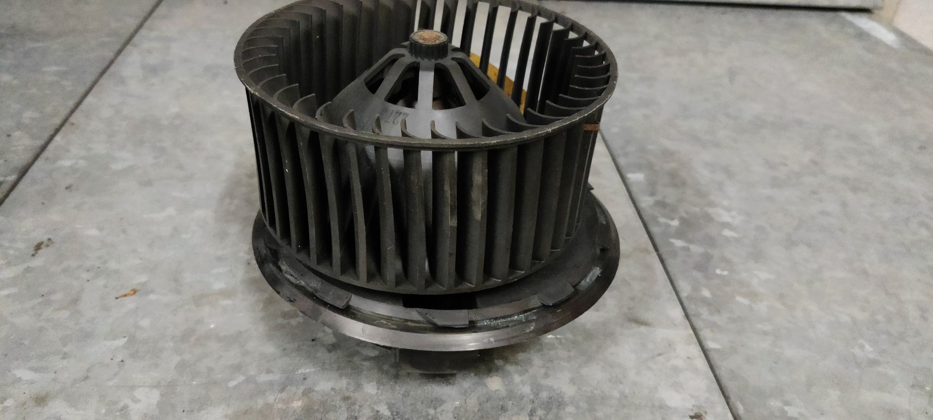 kachelmotor van een Alfa 156