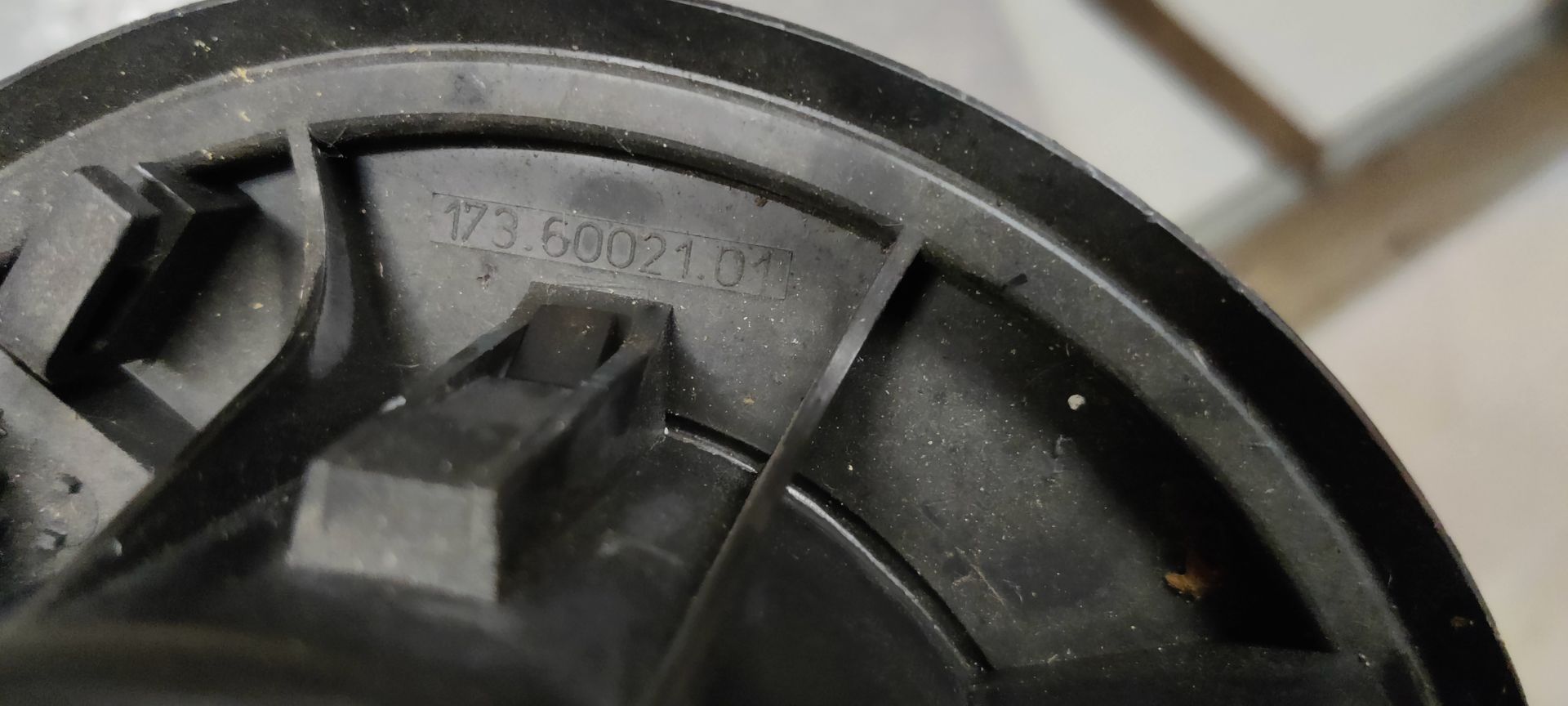 kachelmotor van een Alfa 156