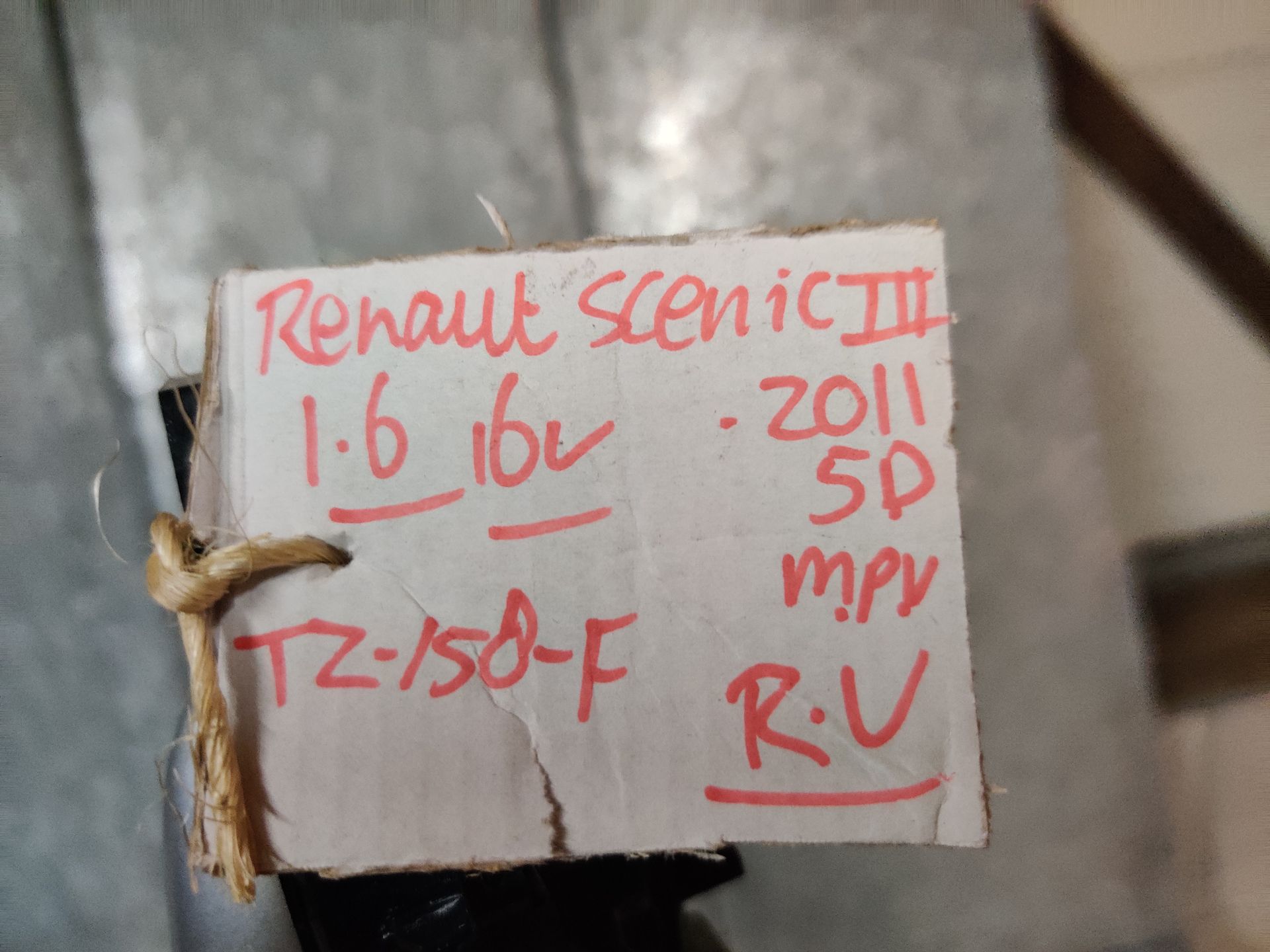 Renault Scenic III gebruikte onderdelen bij Stegeman Autosloperij in Exel.