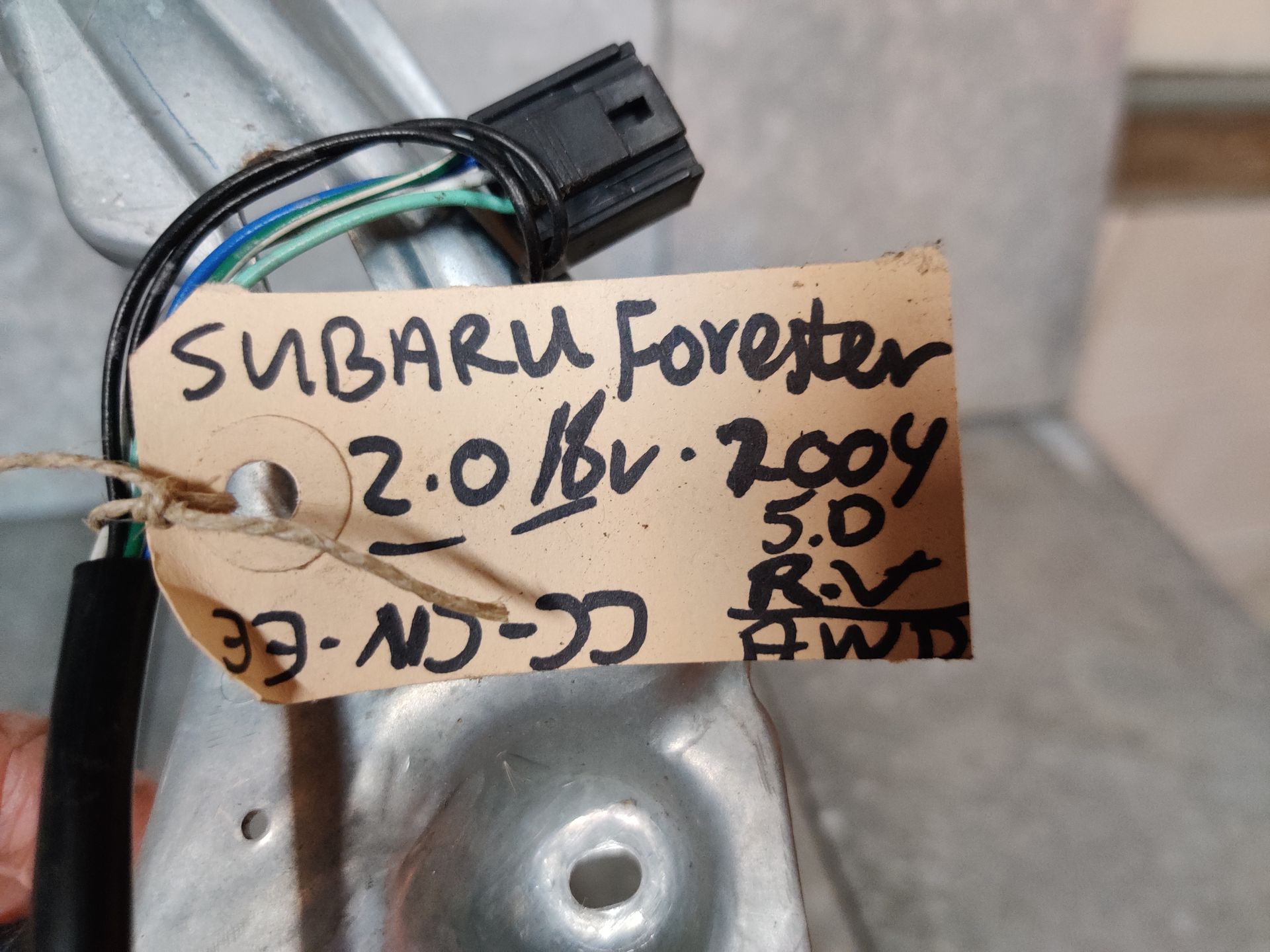 Subaru Forester bij Stegeman Autosloperij in Exel.