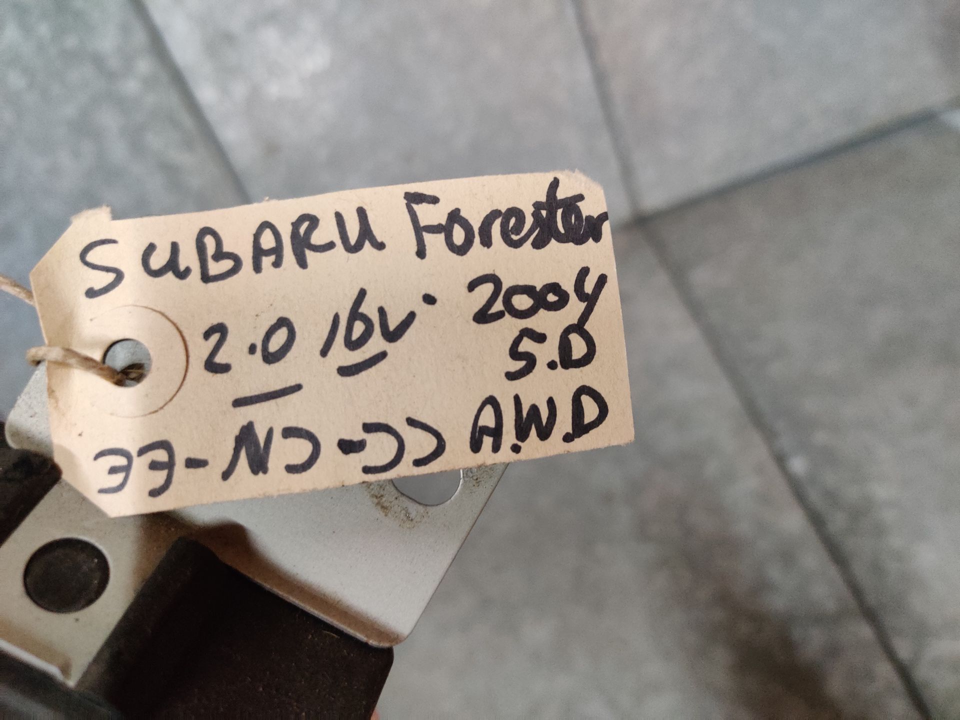 Subaru Forester bij Stegeman Autosloperij in Exel.