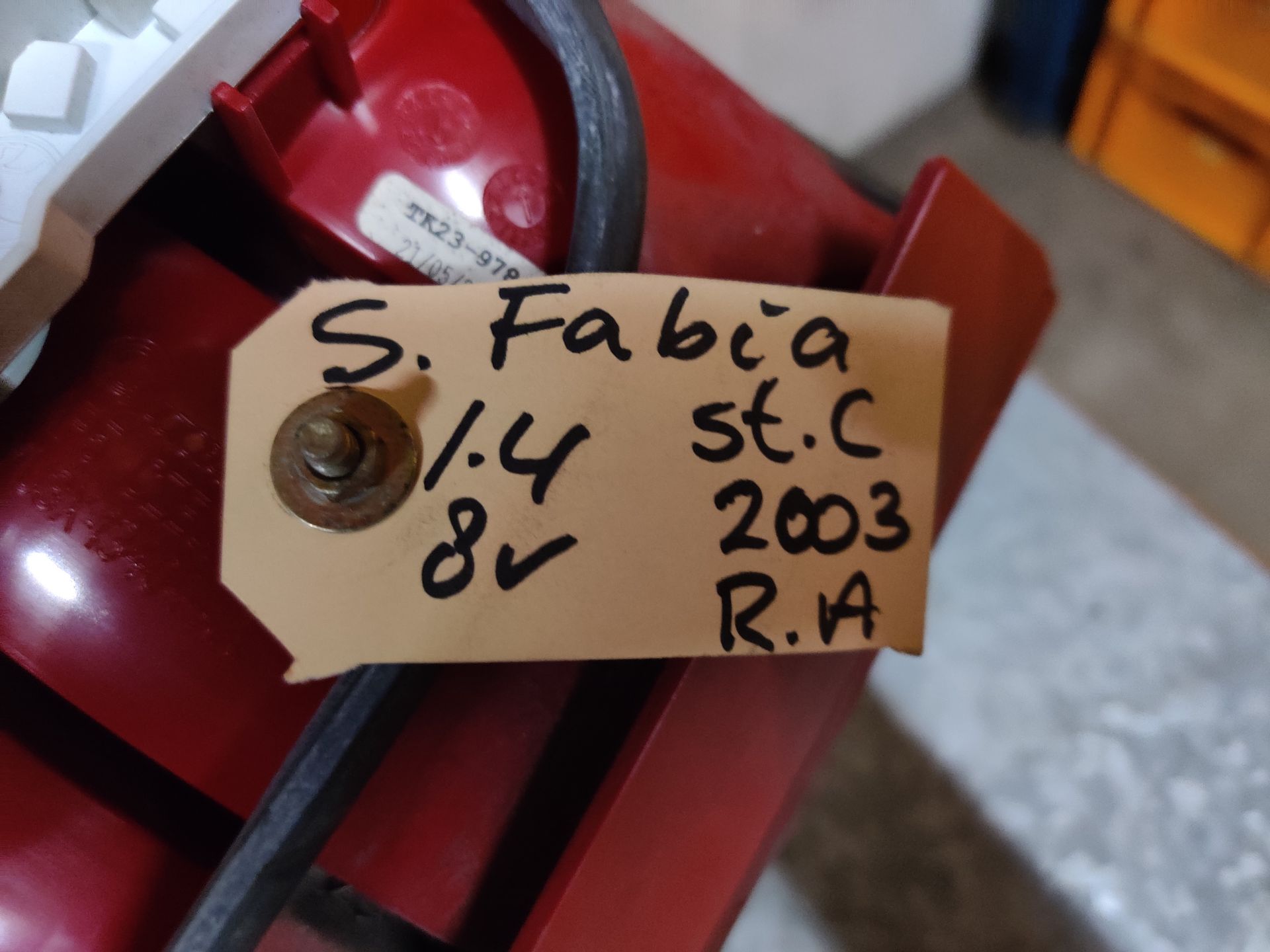 Skoda Fabia rechter achterlichten bij stegeman autosloperij, nieuw en gebruikt.