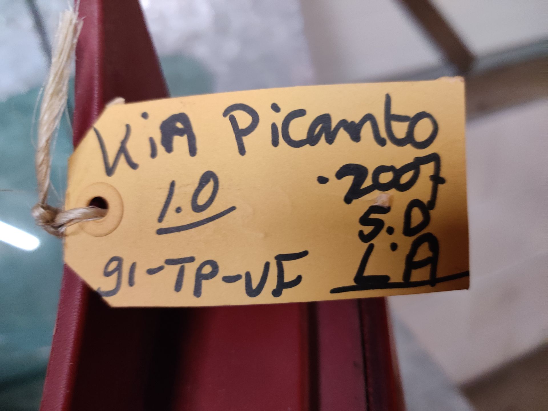 Kia Picanto linker achterlichten bij Stegeman autosloperij, nieuw en gebruikt.