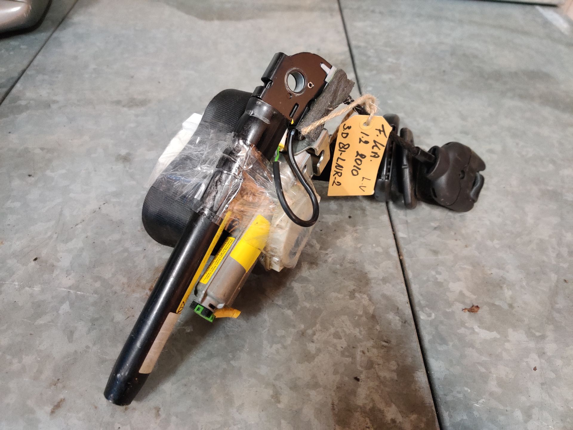Ford Ka rolgordel Stegeman Carparts in Exel bij Lochem.