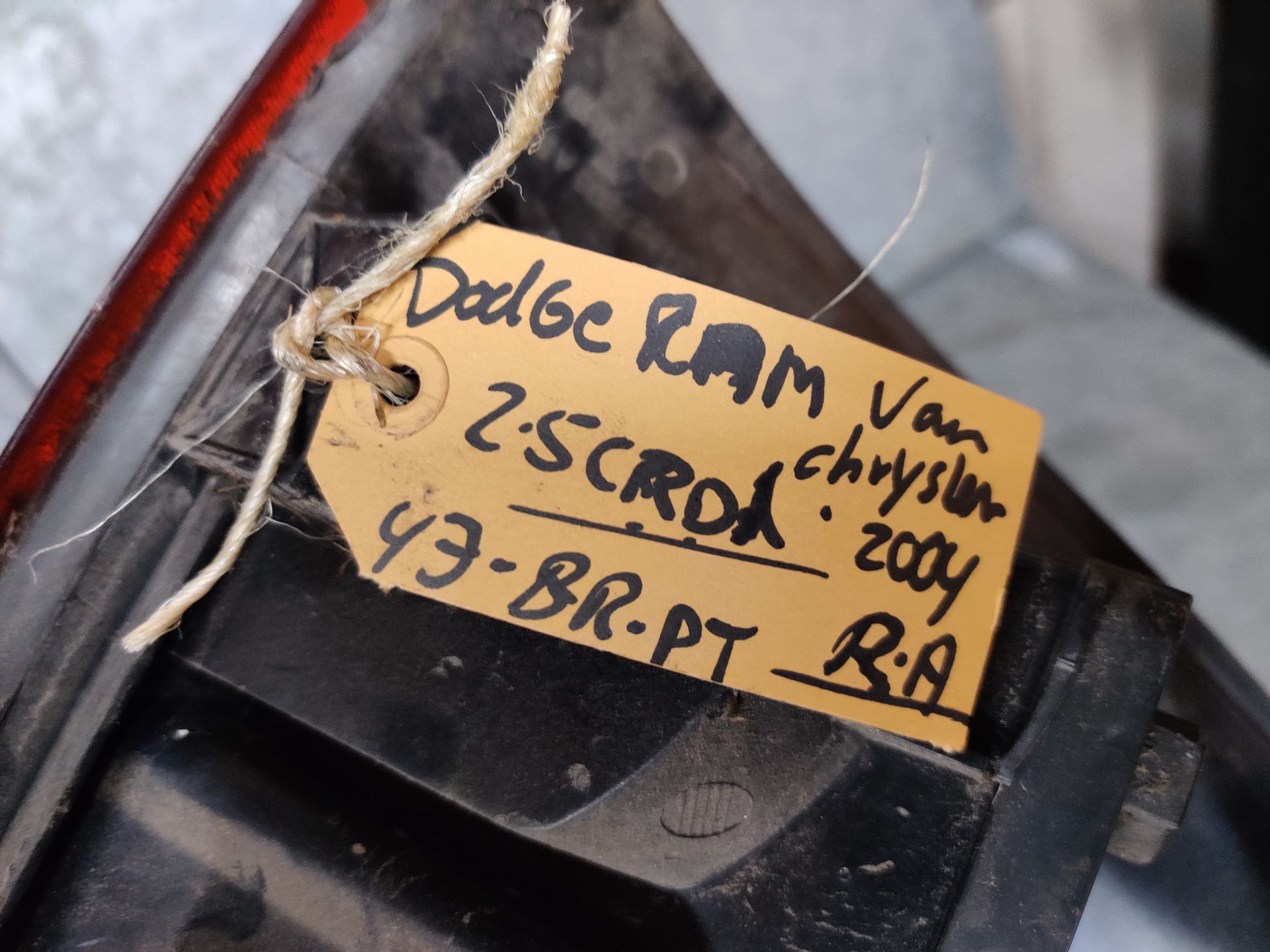 Dodge RamVan , achterlichten, contactsloten, koplampen bij Stegeman Autosloperij V.O.F. te Exel.
