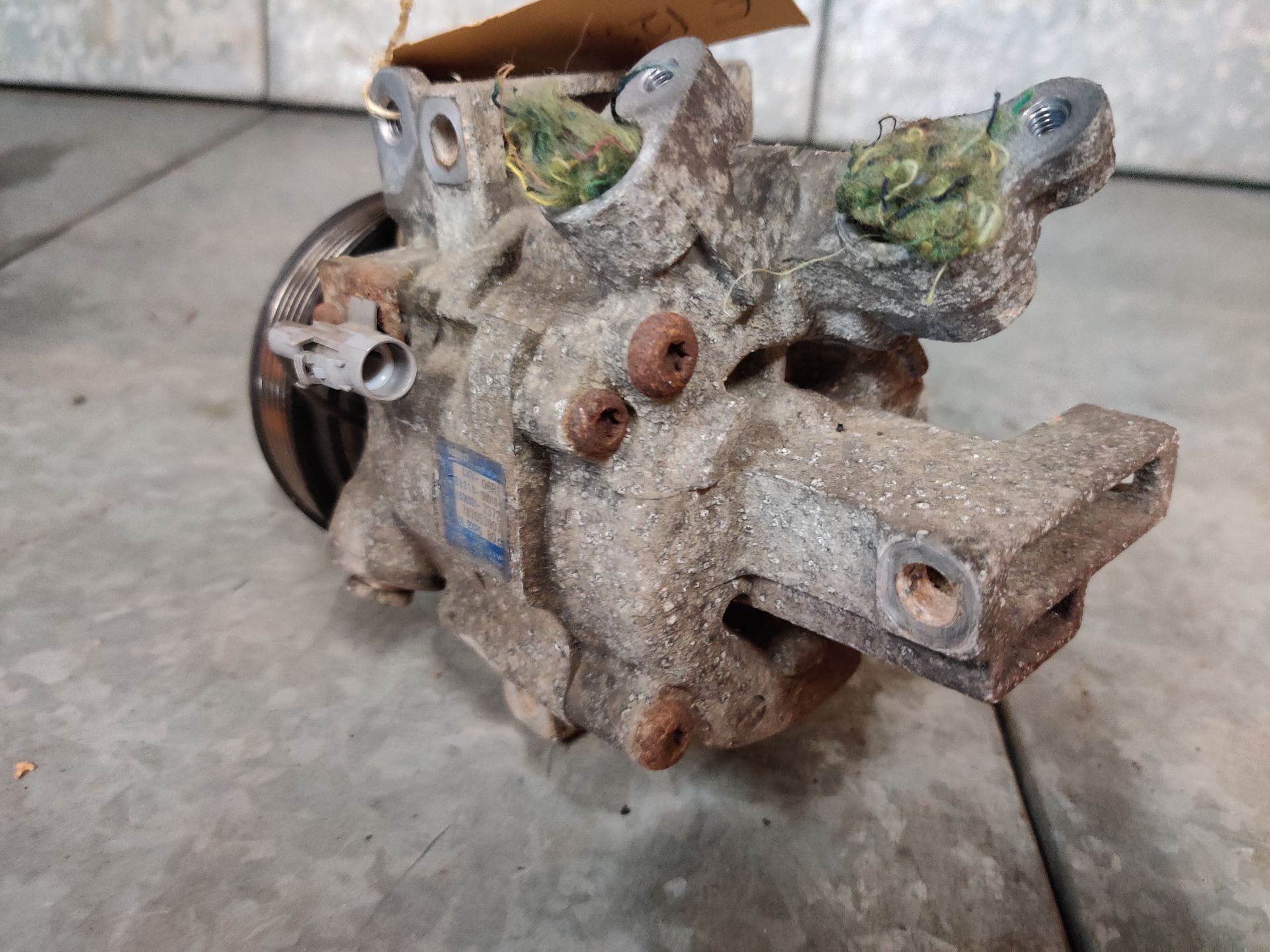 Airco compressor bij www.stegemancarparts.nl voor al uw gebruikte auto onderdelen.