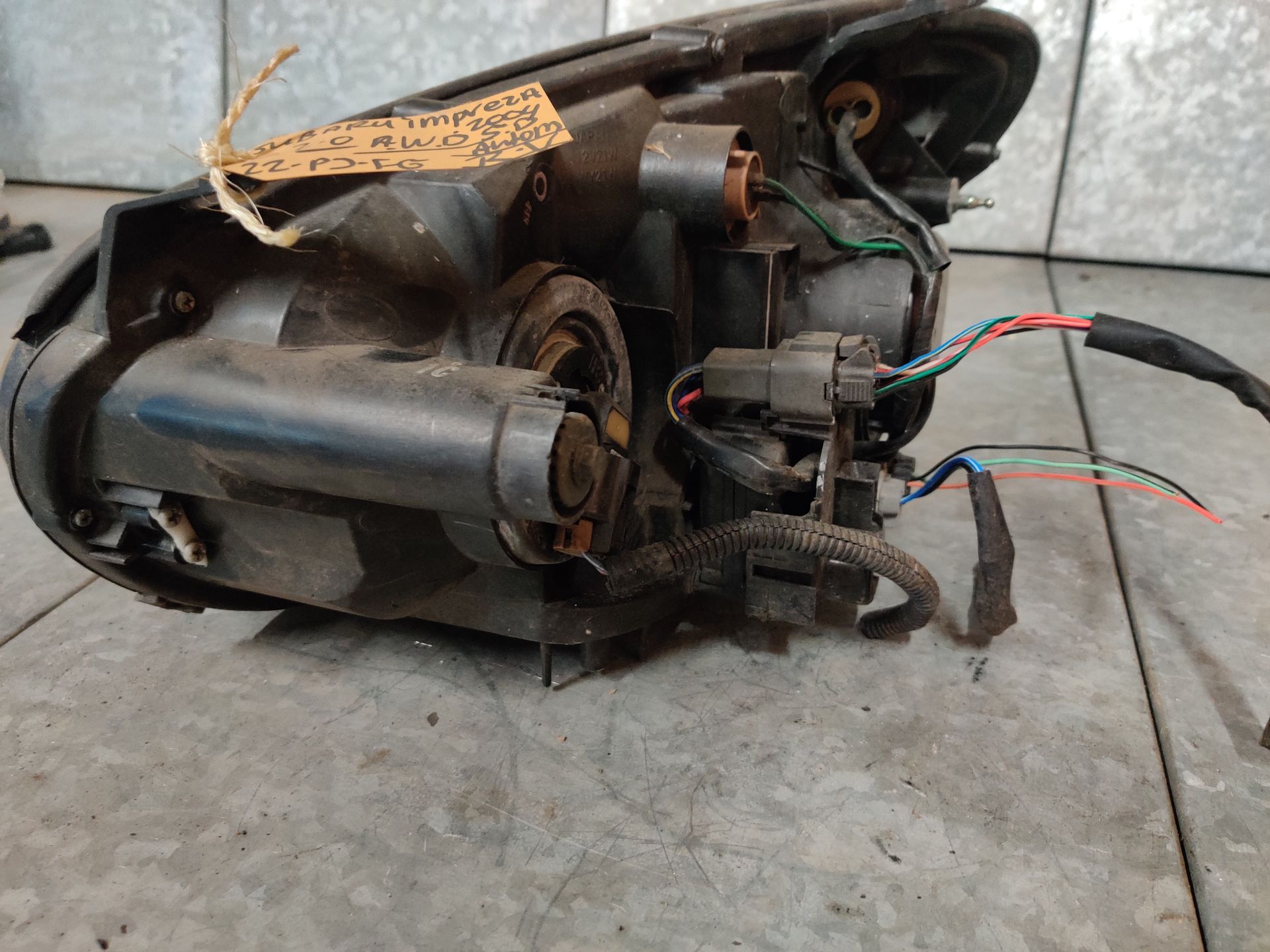 Subaru Impreza rechter koplamp uit 2004.