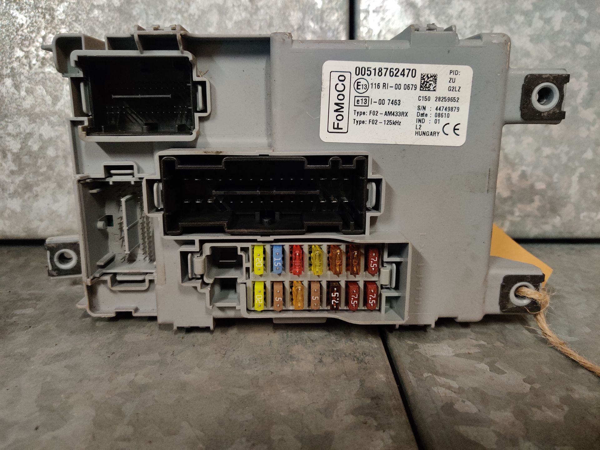 Ford Ka zekeringkast bij stegemancarparts.nl