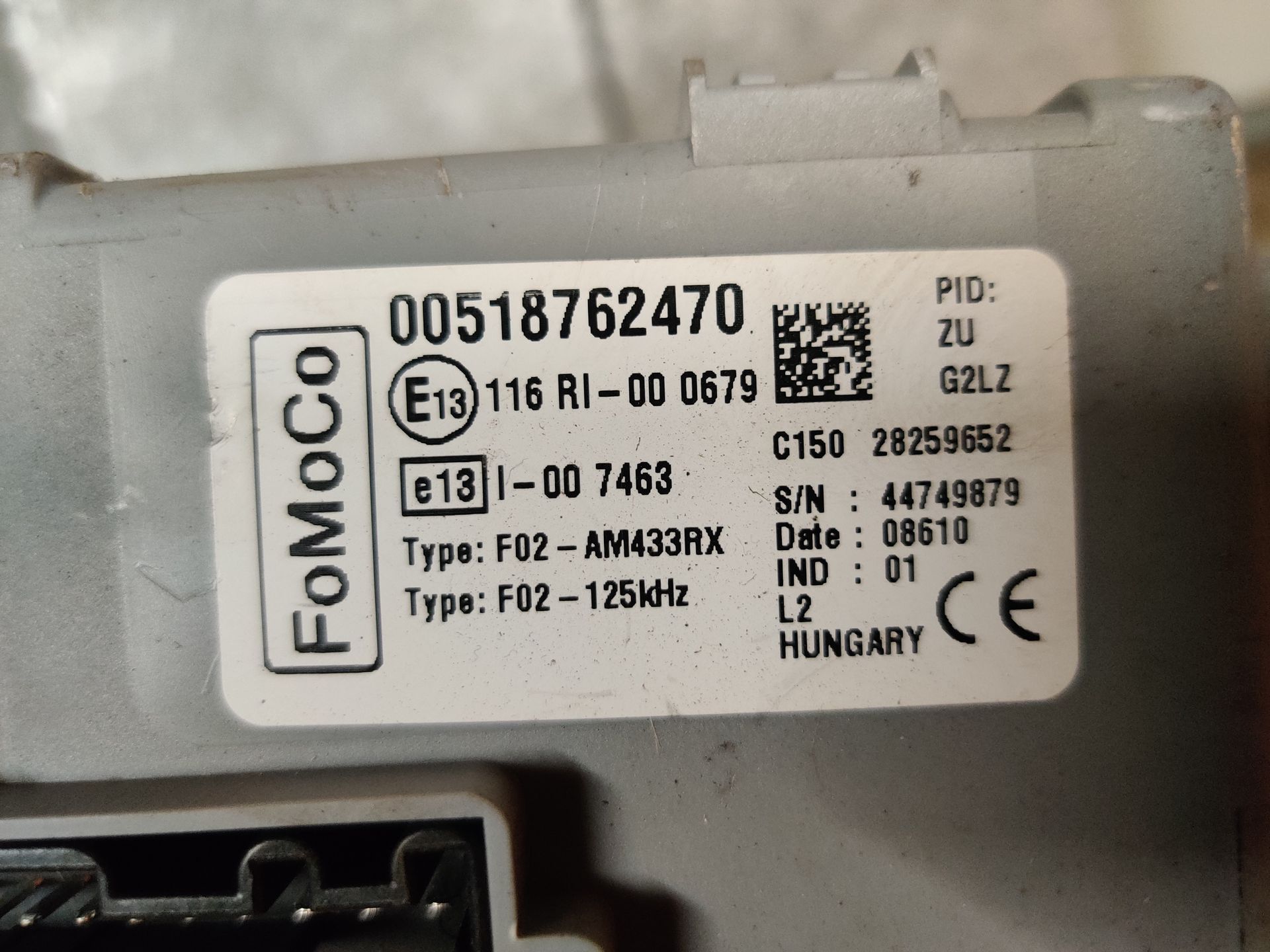 Ford Ka zekeringkast bij stegemancarparts.nl