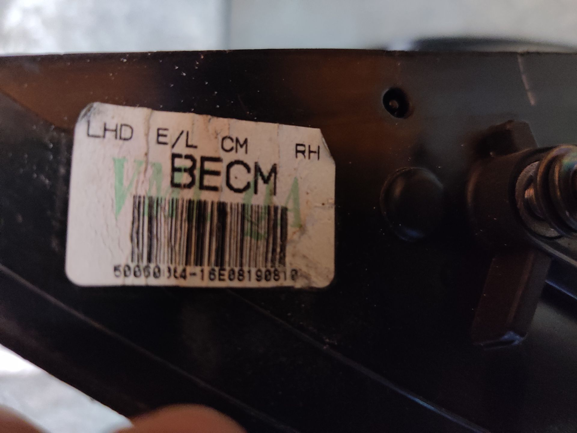 Hyundai i10 autospiegel met zwarte behuizing bij Stegeman Car Parts