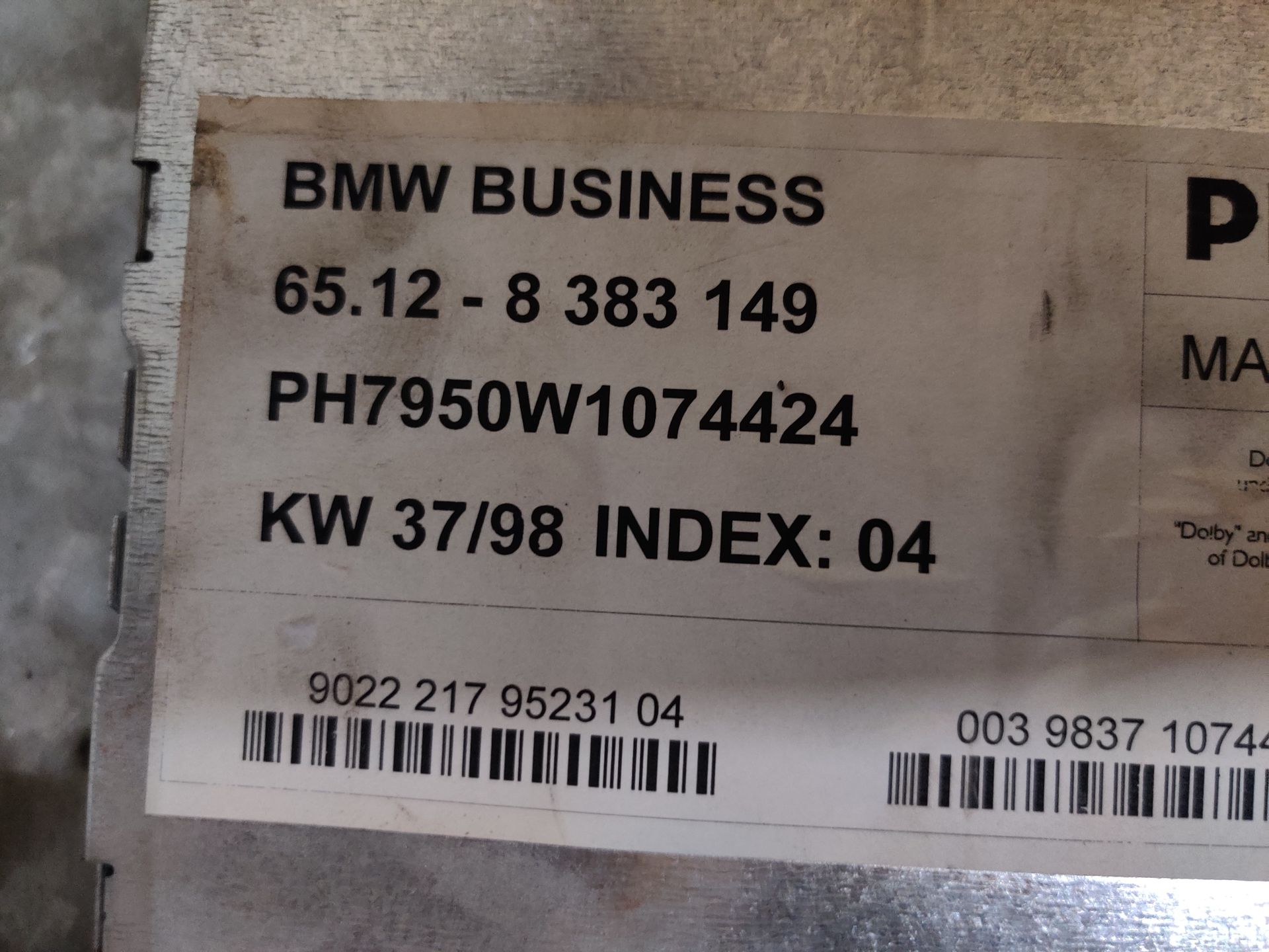 BMW E46 nieuwe en gebruikte onderdelen bij www.stegemancarparts.nl