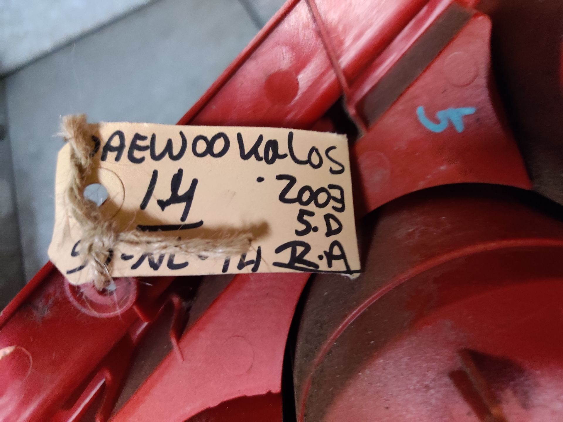 Daewoo Kalos achterlicht Stegeman Car Parts in Exel bij Lochem.
