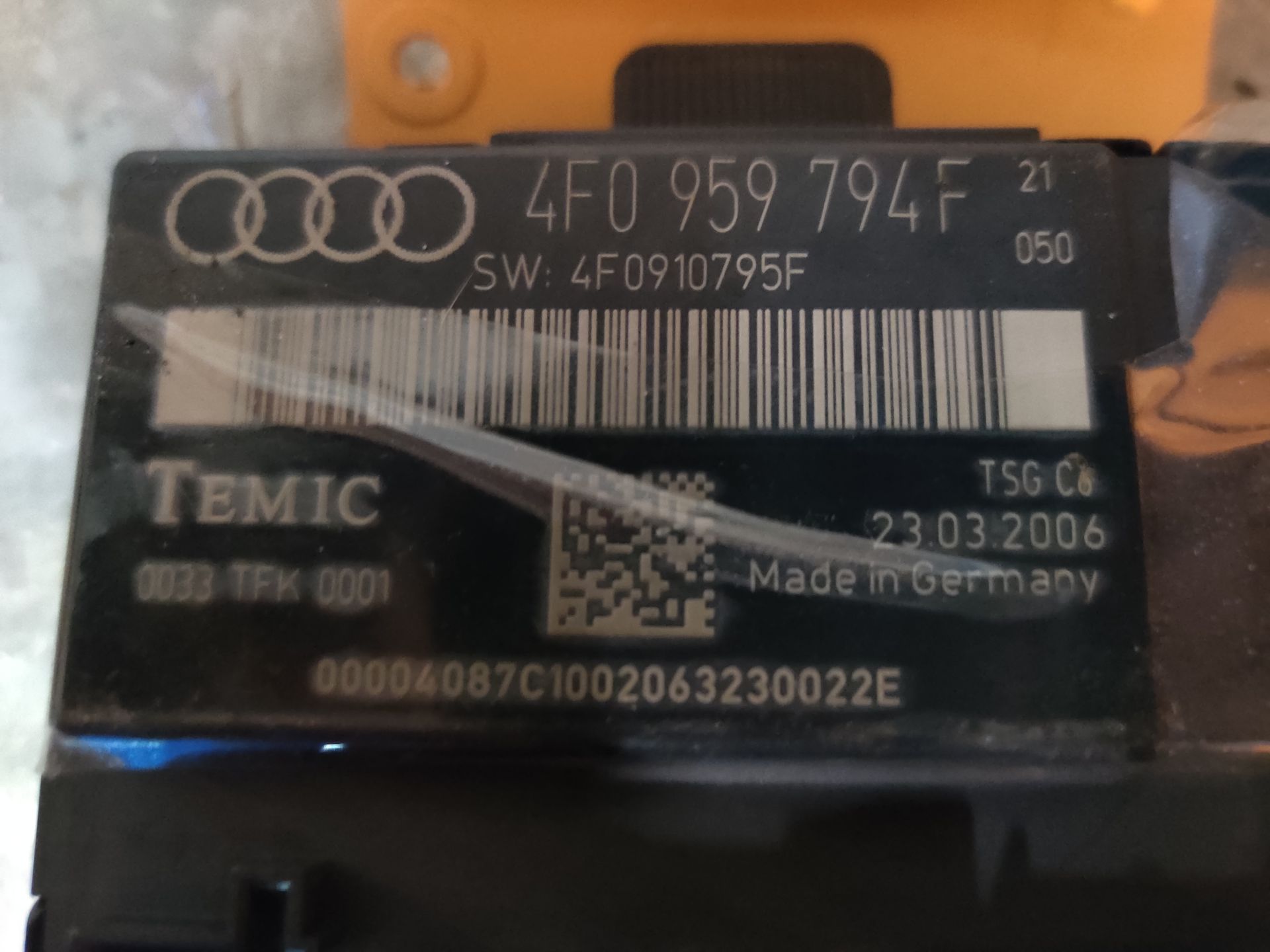 Audi A6 Avant centrale vergrendeling module bij www.stegemancarparts.nl