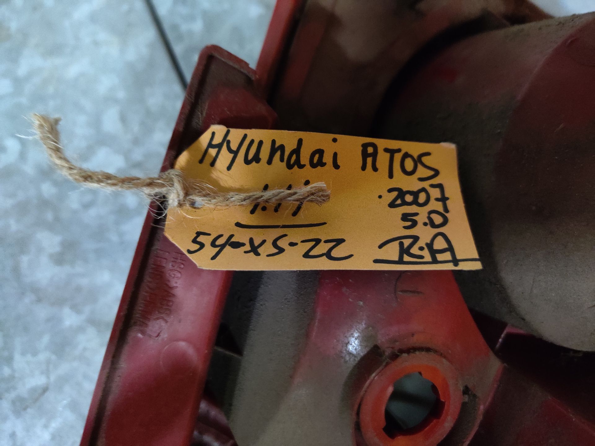 Hyundai Atos rechter achterlicht 2007 model.