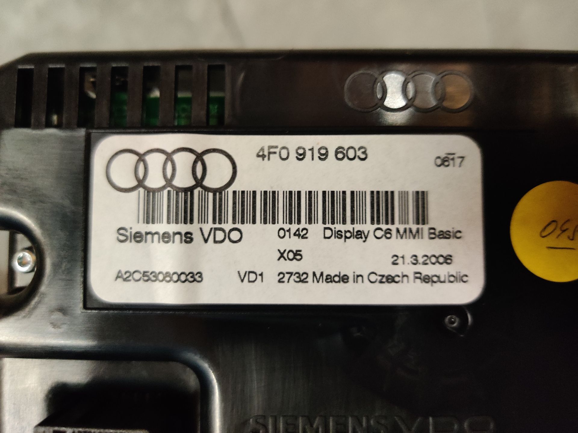 Navigatie display, Audi A6 onderdelen te koop bij Stegeman Car Parts in Exel bij Lochem.