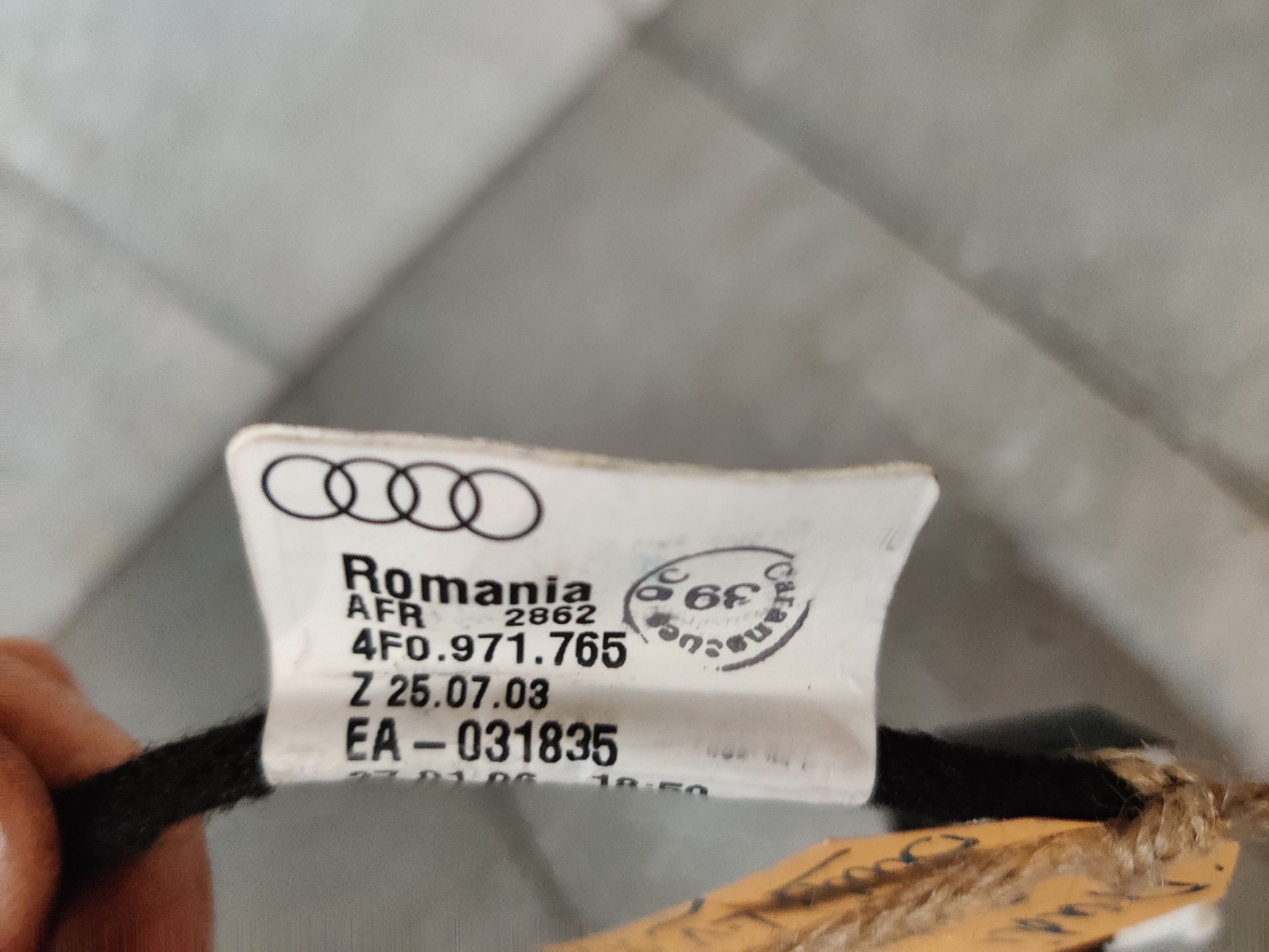 Audi A6 spiegel bediening te koop bij Stegeman Car Parts in Exel bij Lochem.