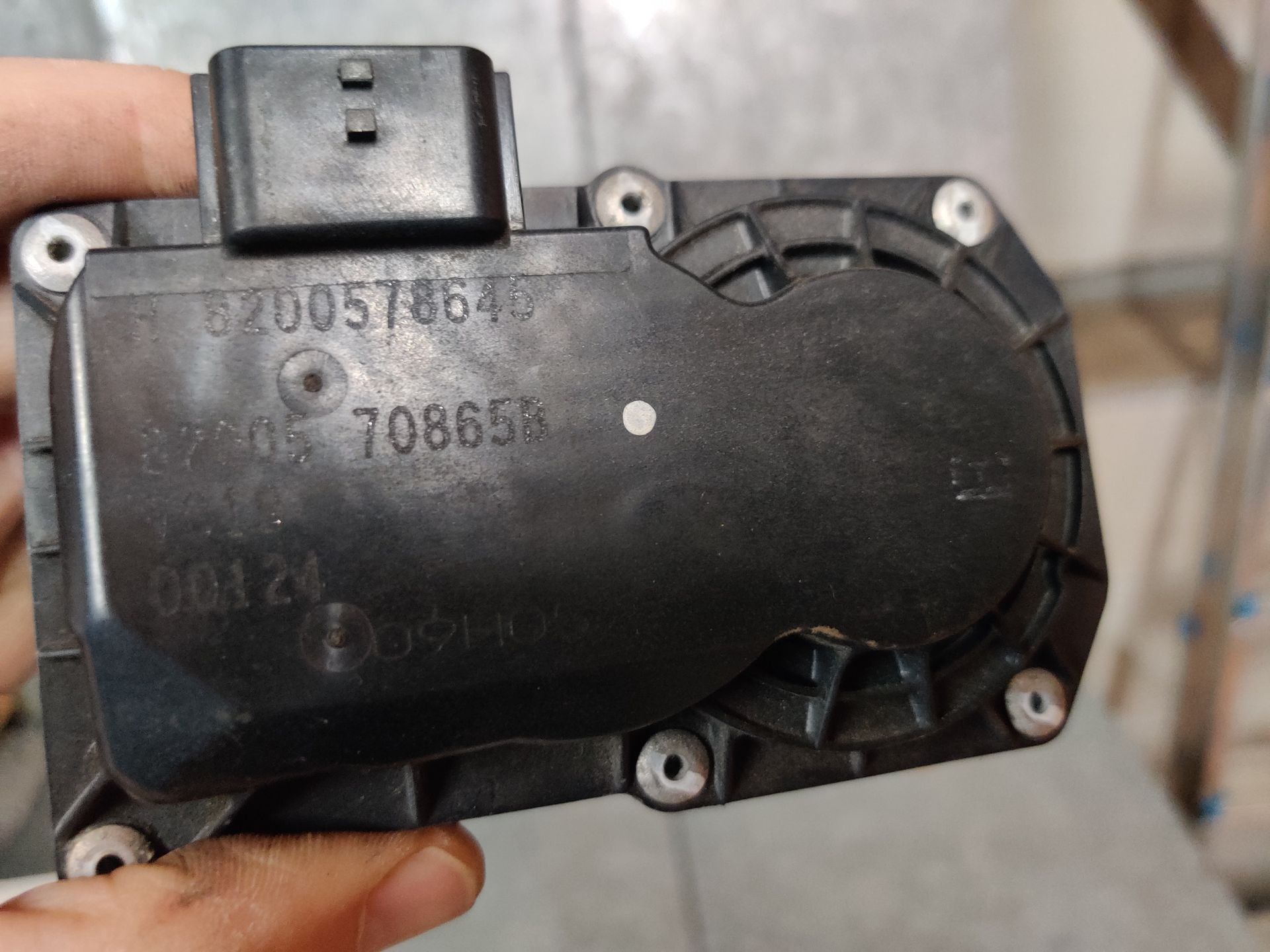 Gasklephuis Renault Modus 1.2 TCe.